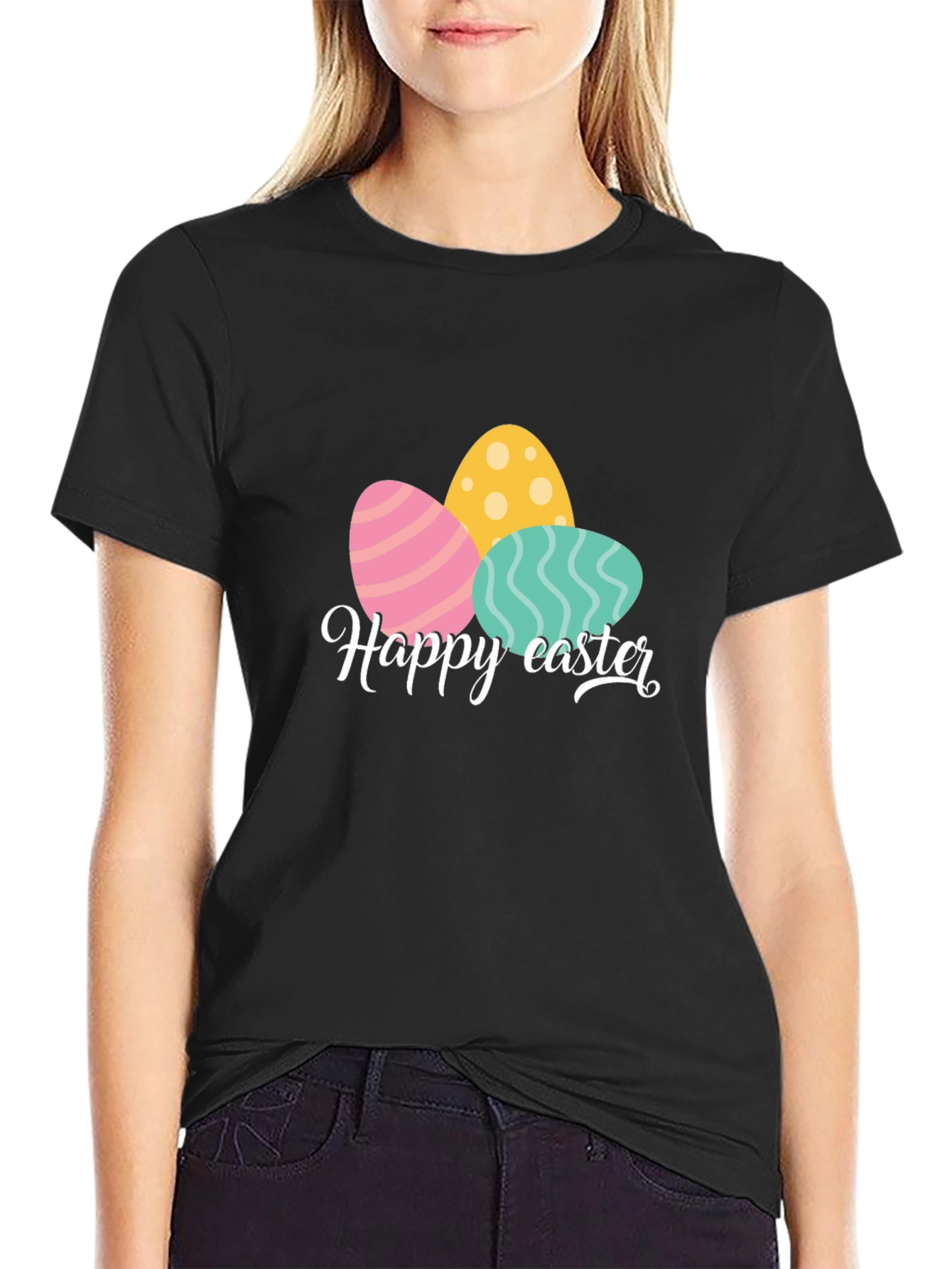 Happy Easter Egg T-Shirt - Spring Holiday Tee