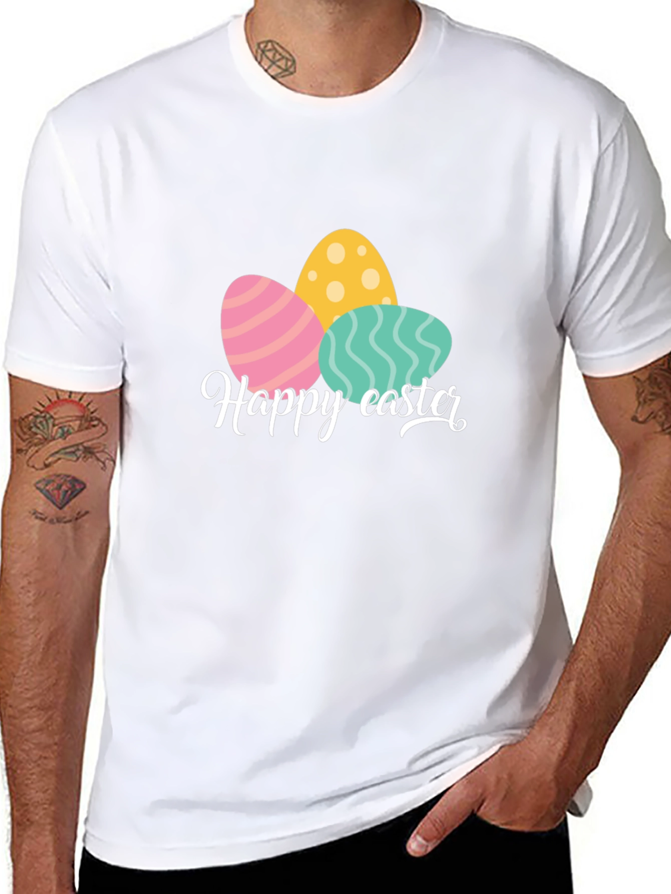 Happy Easter Egg T-Shirt - Spring Holiday Tee