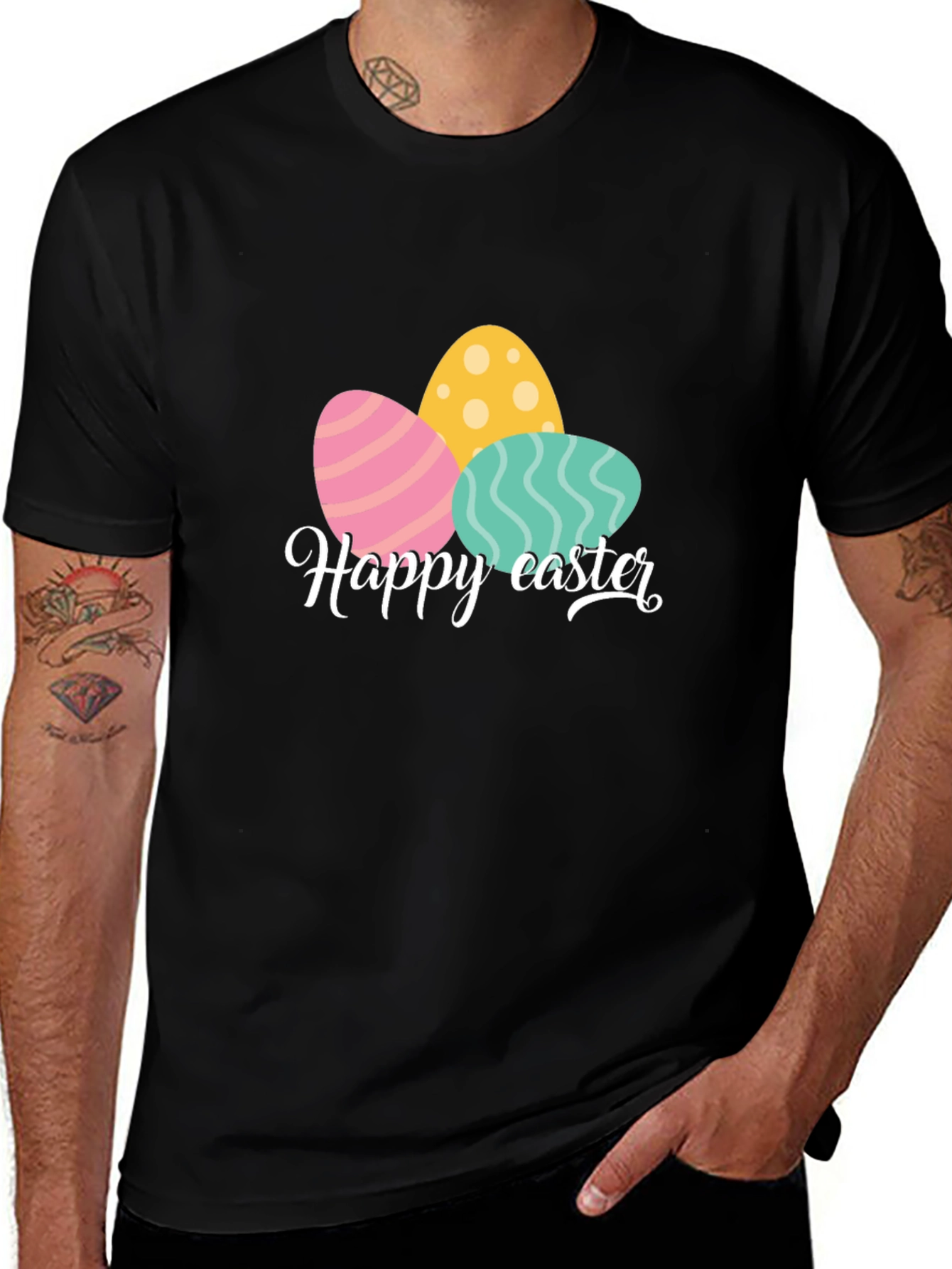 Happy Easter Egg T-Shirt - Spring Holiday Tee
