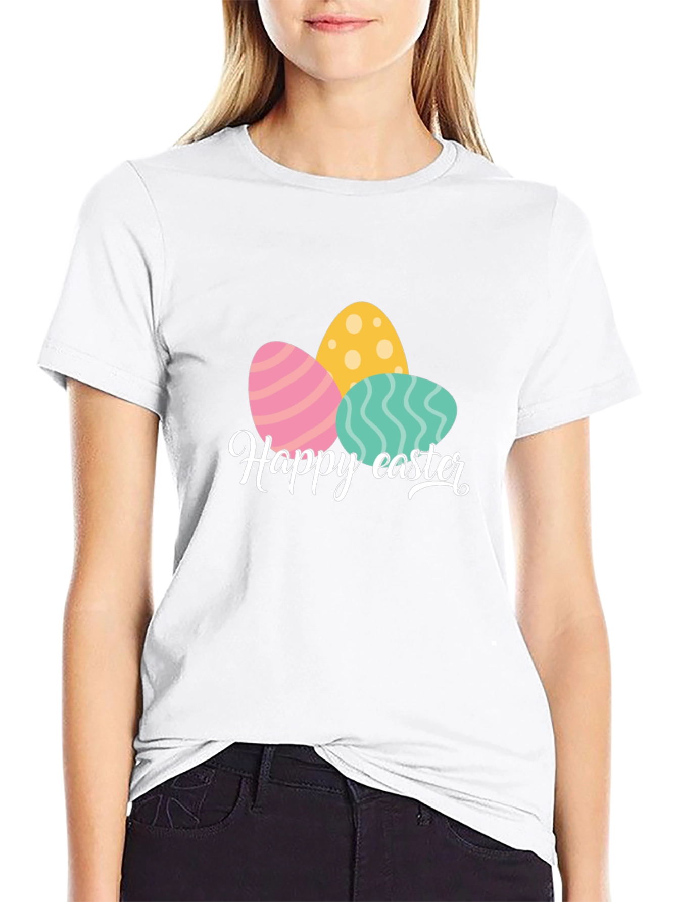 Happy Easter Egg T-Shirt - Spring Holiday Tee
