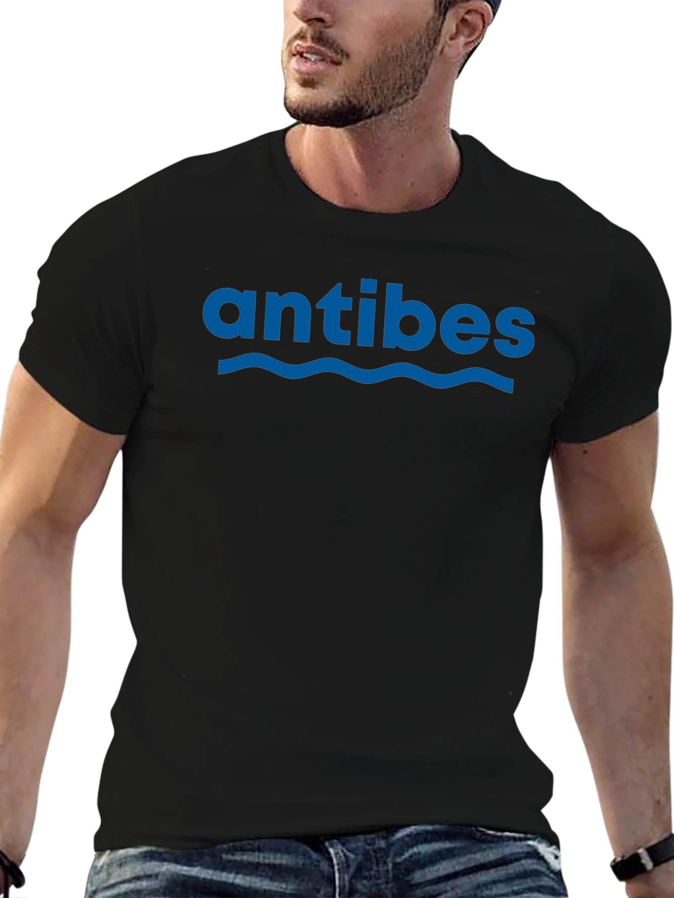 Antibes T-Shirt - Stylish French Riviera Design