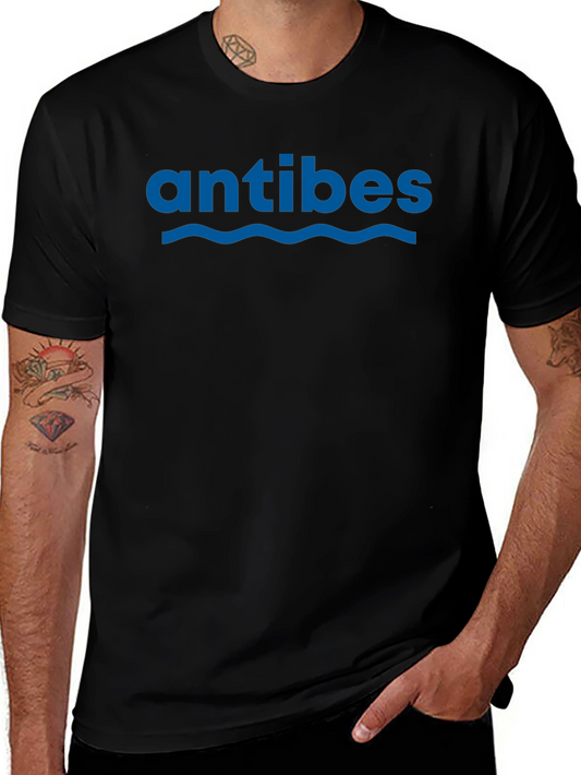 Antibes T-Shirt - Stylish French Riviera Design
