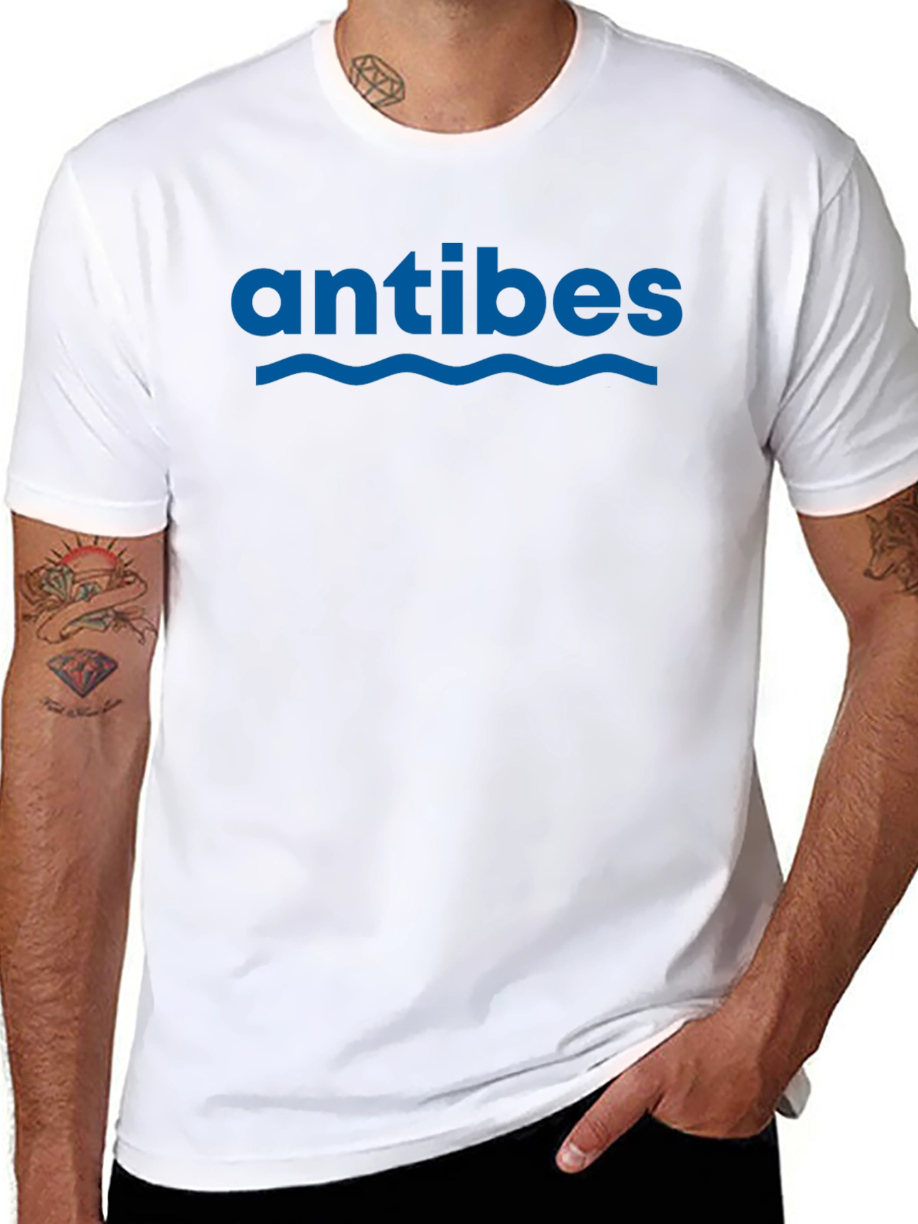 Antibes T-Shirt - Stylish French Riviera Design