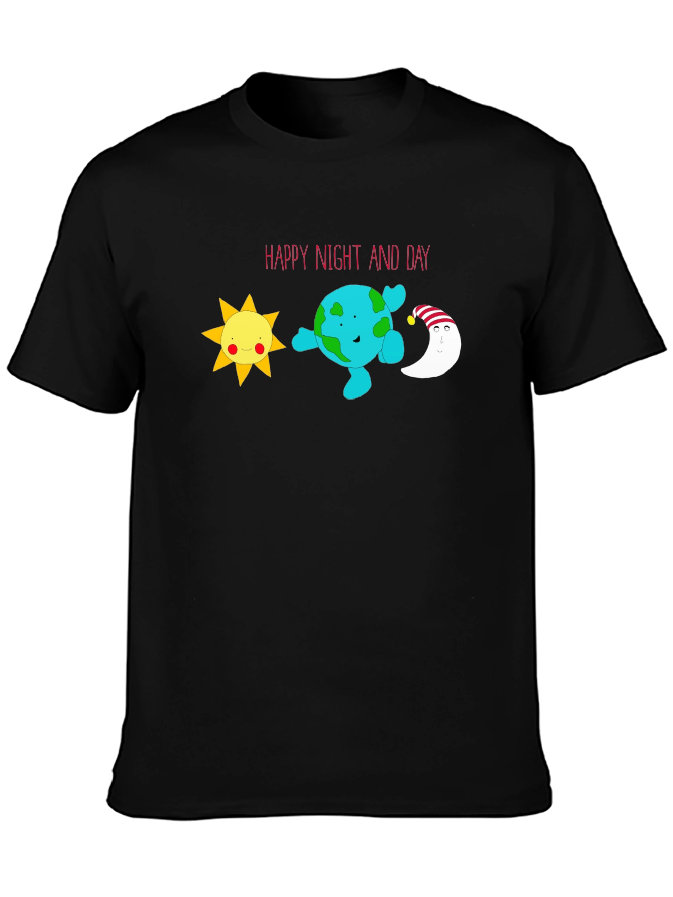 Happy Night and Day Graphic Tee