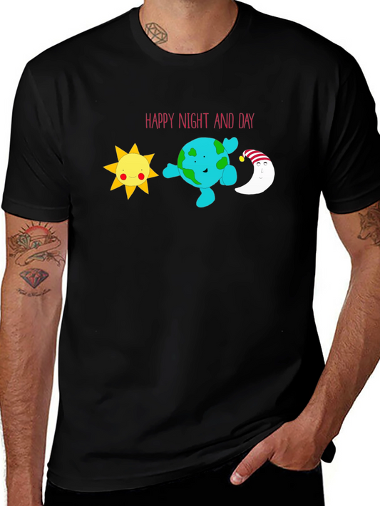 Happy Night and Day Graphic Tee