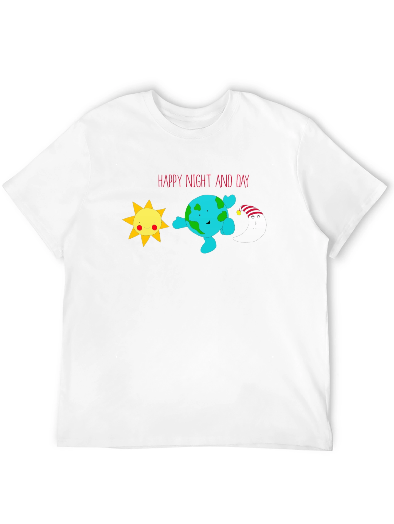 Happy Night and Day Graphic Tee