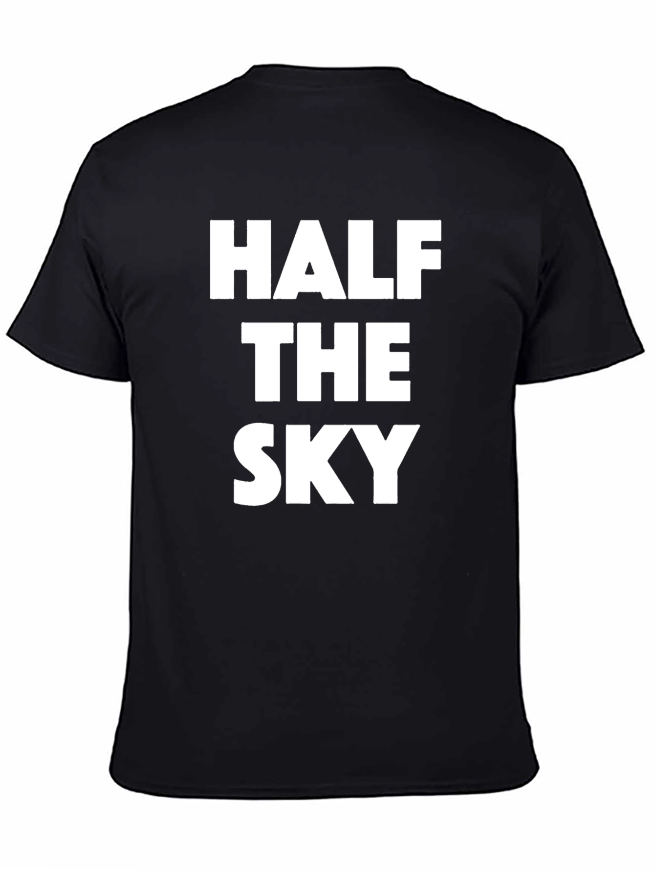 Half The Sky Graphic Tee - Bold Statement T-Shirt