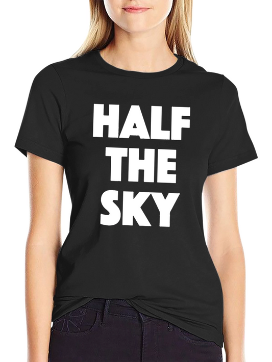 Half The Sky Graphic Tee - Bold Statement T-Shirt