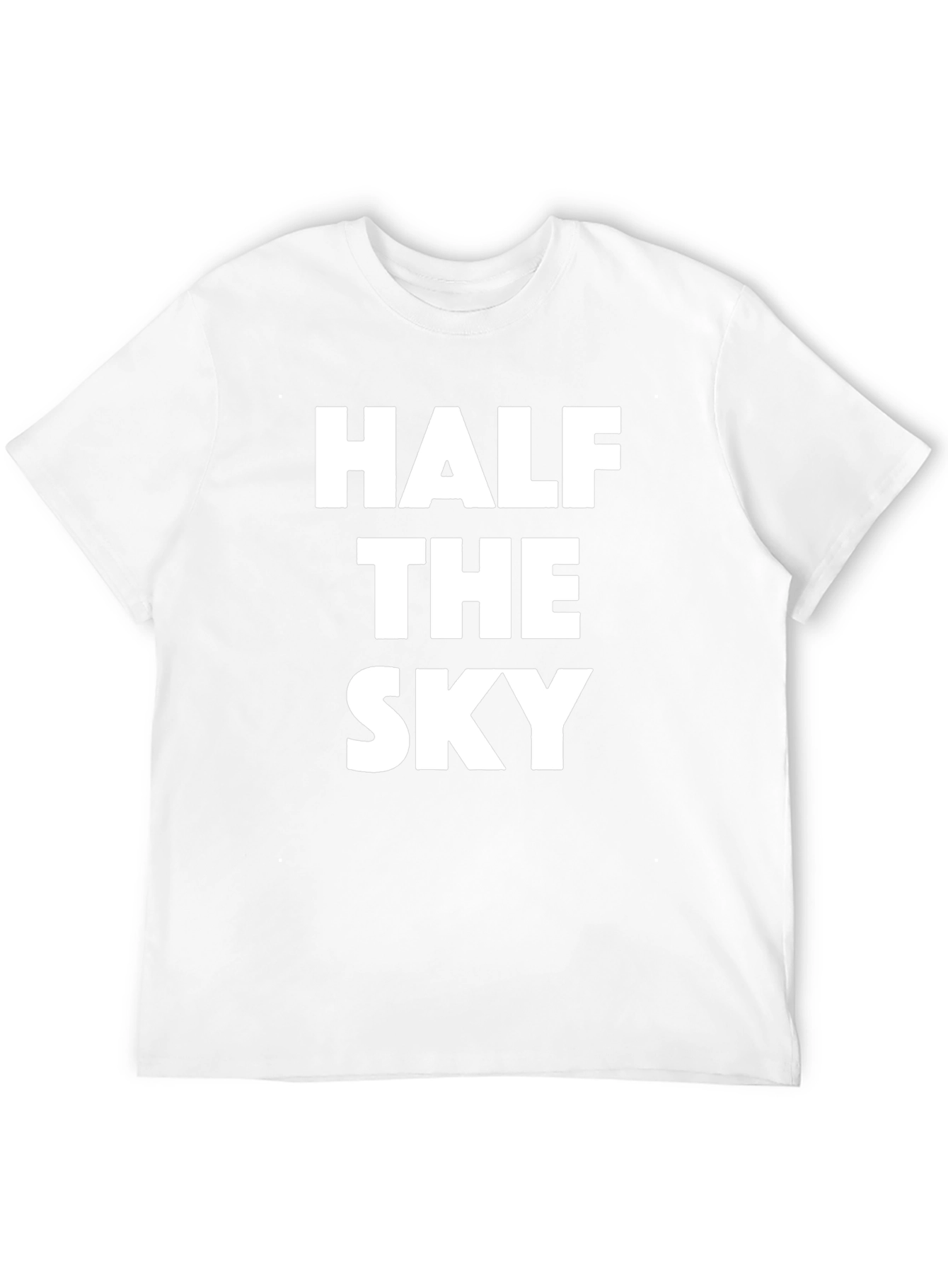 Half The Sky Graphic Tee - Bold Statement T-Shirt