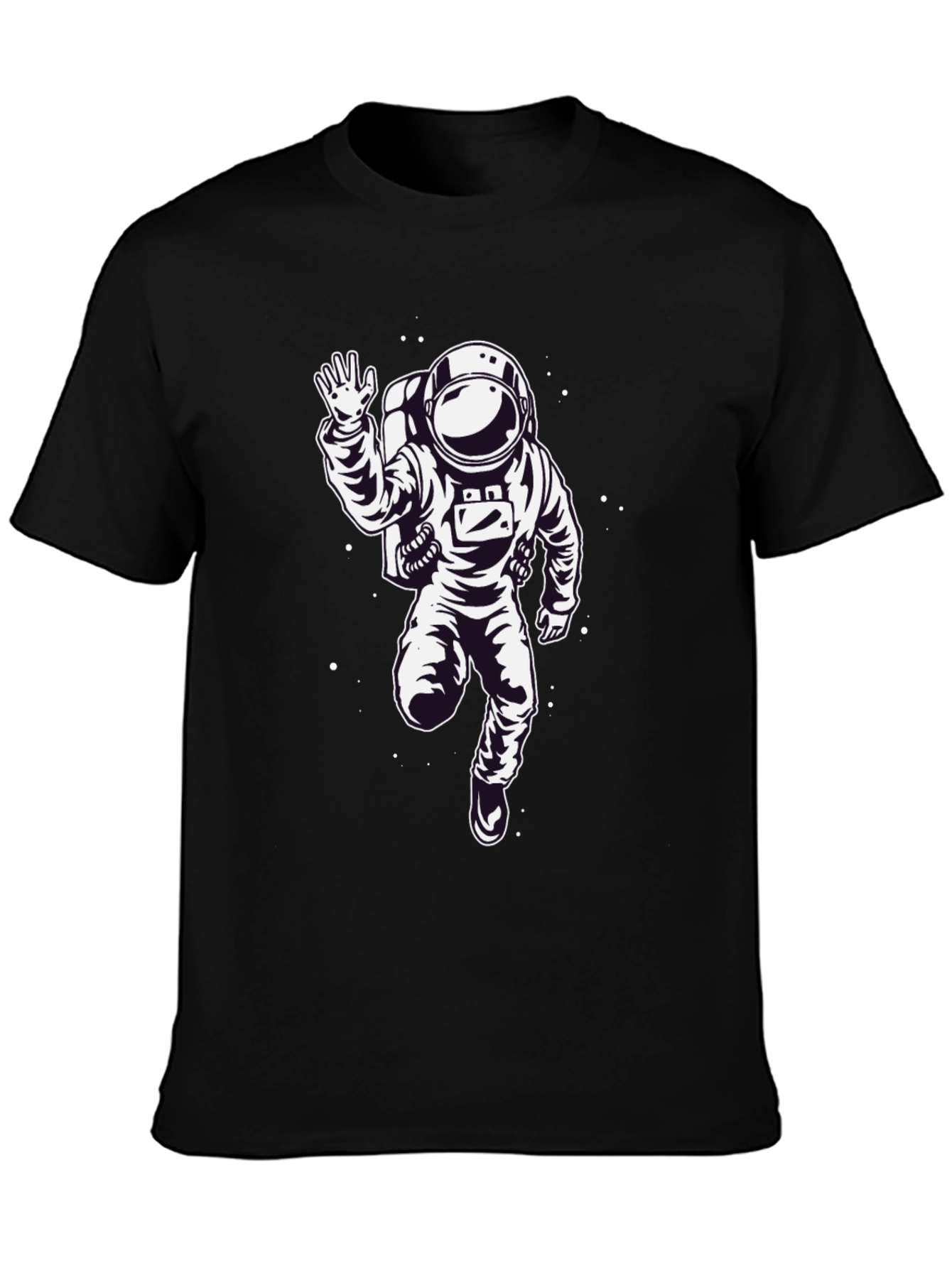 Astronaut Graphic Print Mens T-Shirt