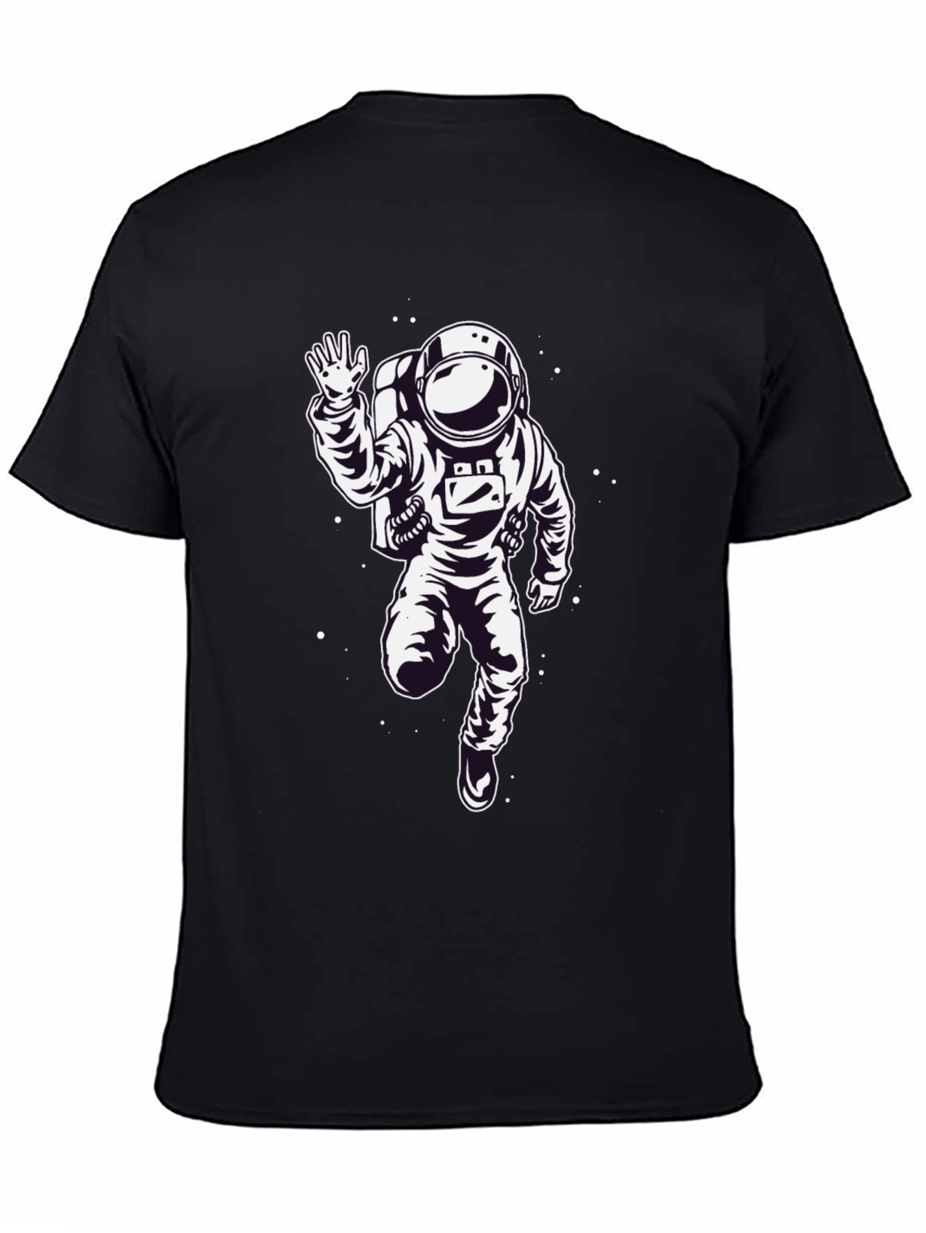 Astronaut Graphic Print Mens T-Shirt