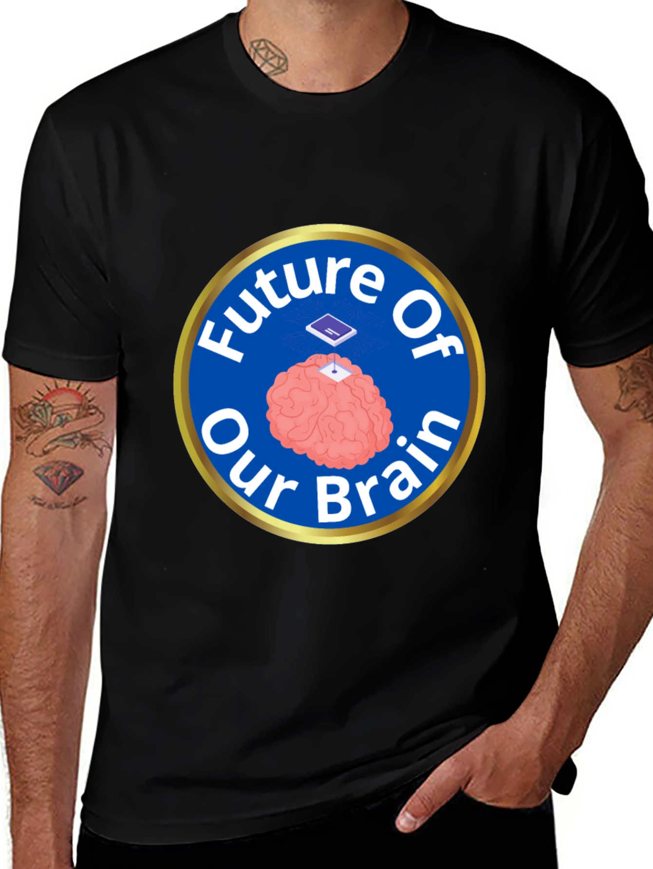 Future of Our Brain T-Shirt - Unique Design
