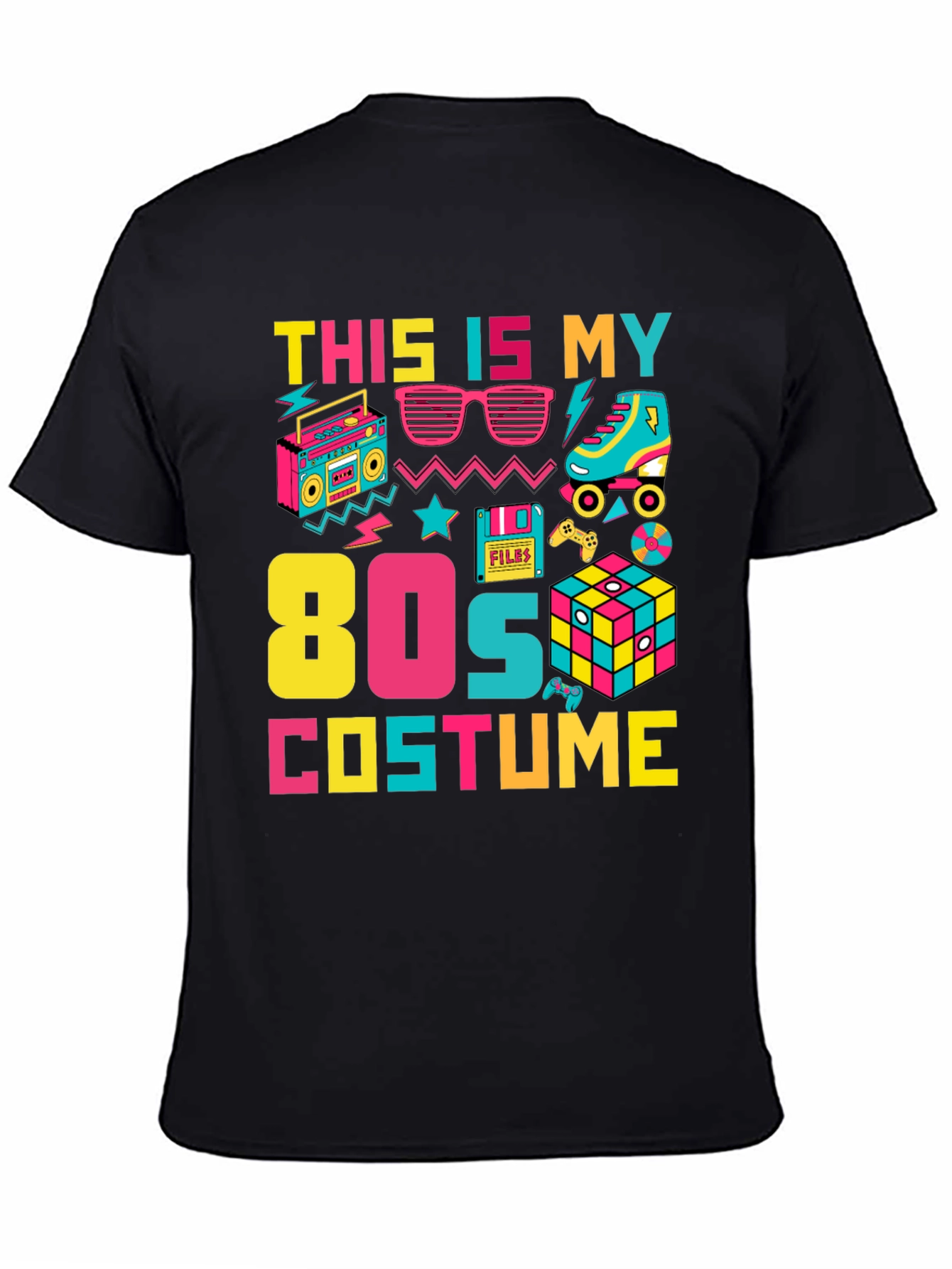 80s Costume T-Shirt Retro Party Tee