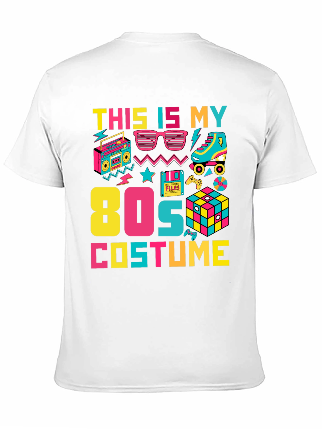 80s Costume T-Shirt Retro Party Tee