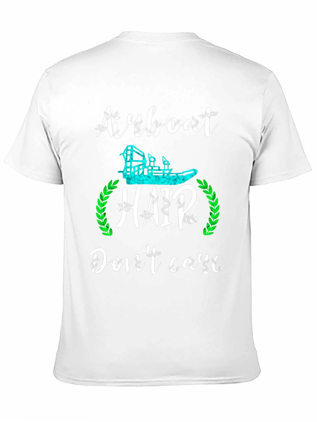 Airboat Hair Dont Care Graphic T-Shirt