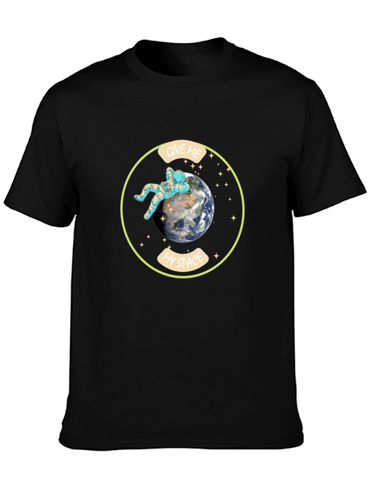 Give Me My Space T-Shirt - Astronaut Earth Design