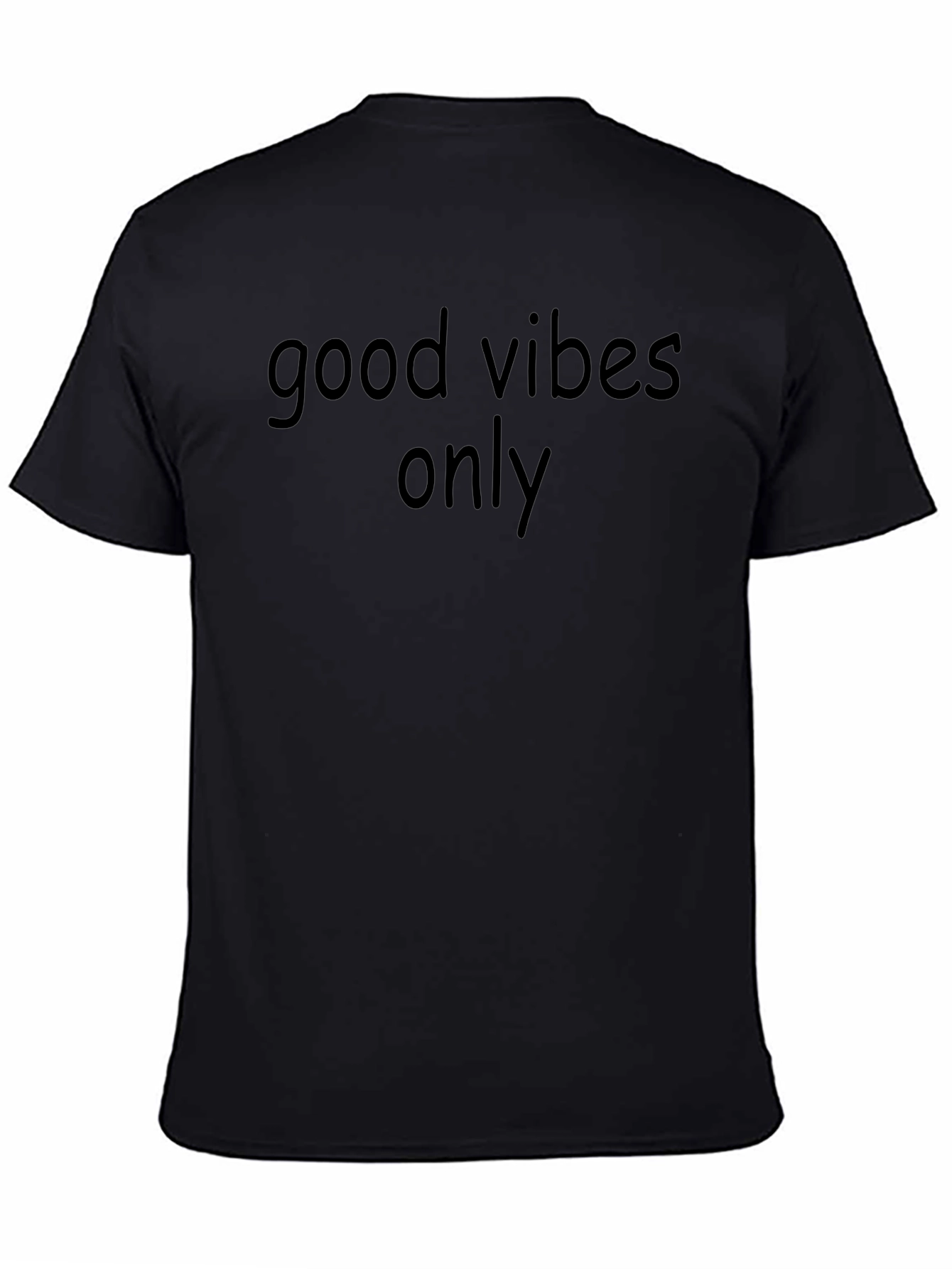 Good Vibes Only Black T-Shirt
