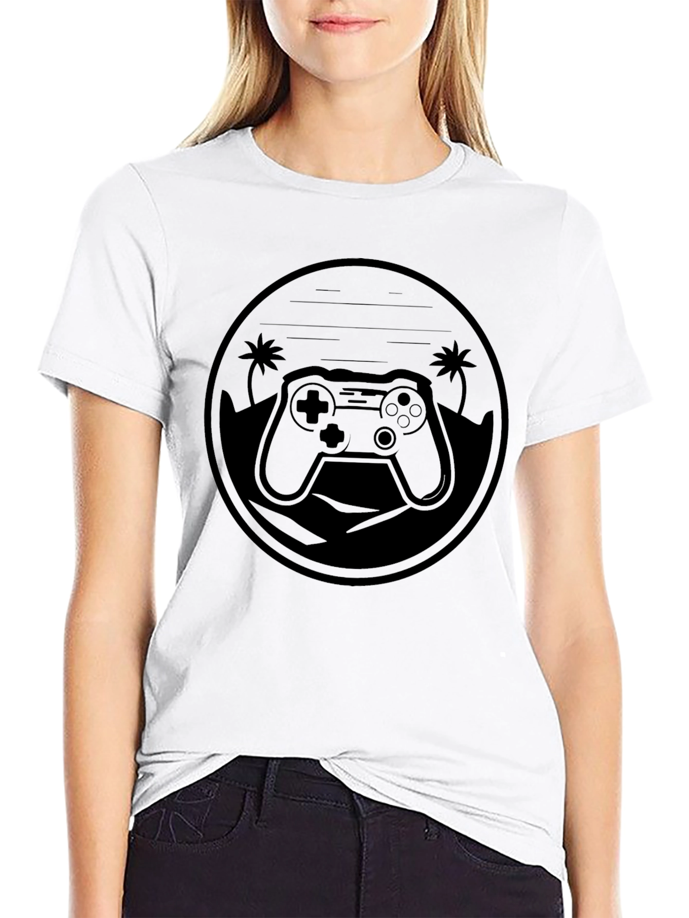 Gaming Controller T-Shirt - Island Life