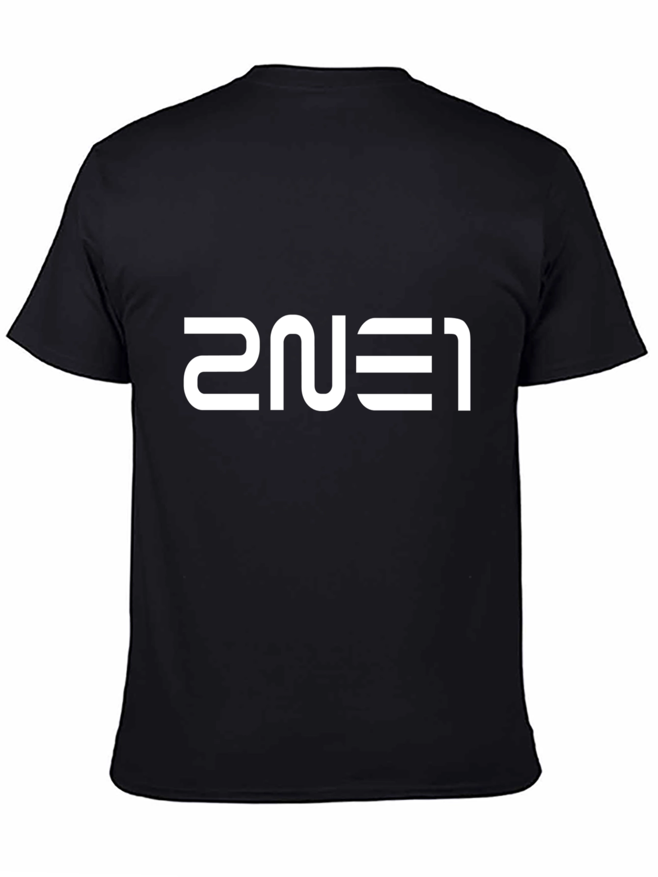 2NE1 Inspired Black Graphic Tee - K-Pop Fan Apparel