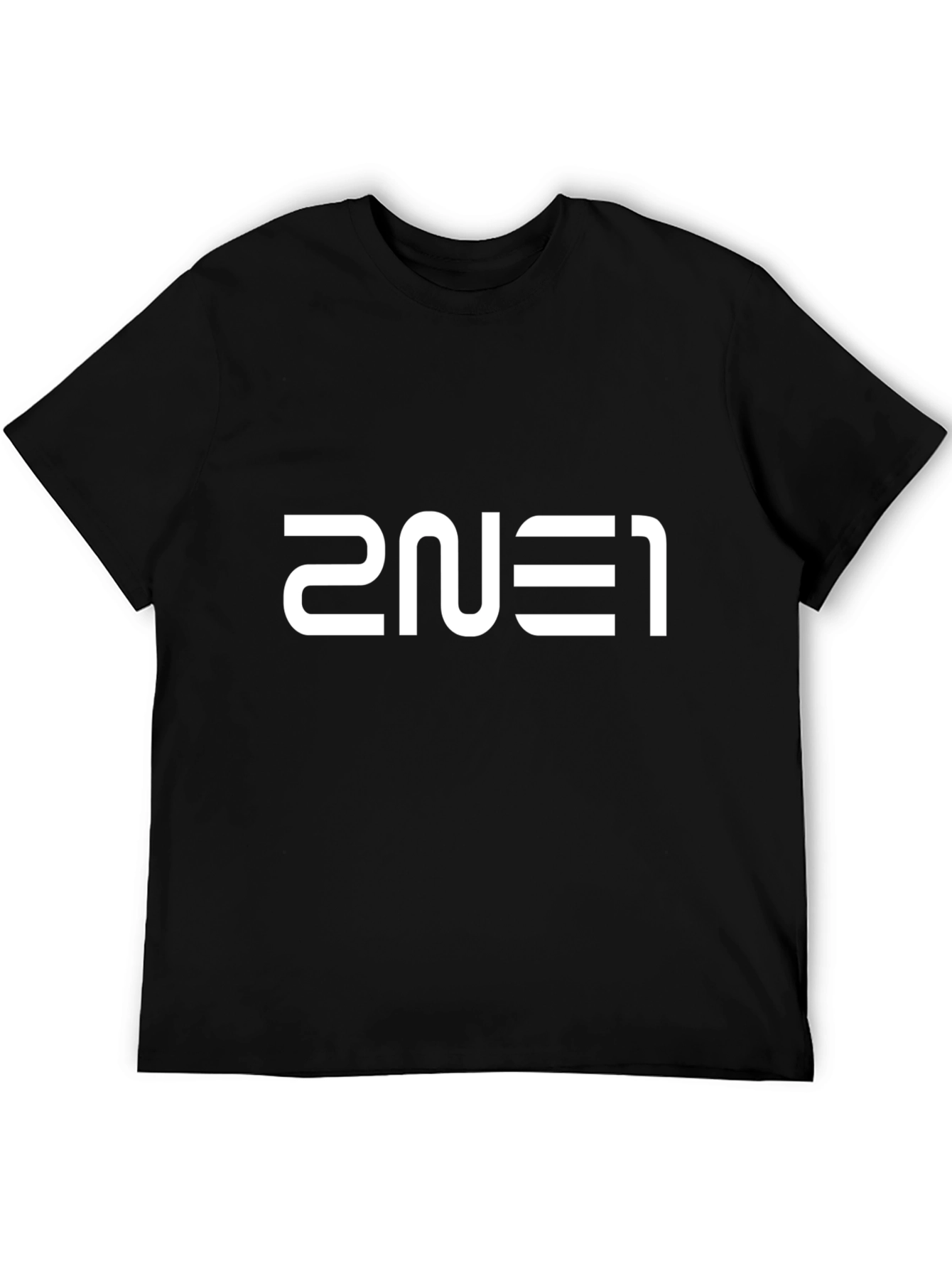 2NE1 Inspired Black Graphic Tee - K-Pop Fan Apparel