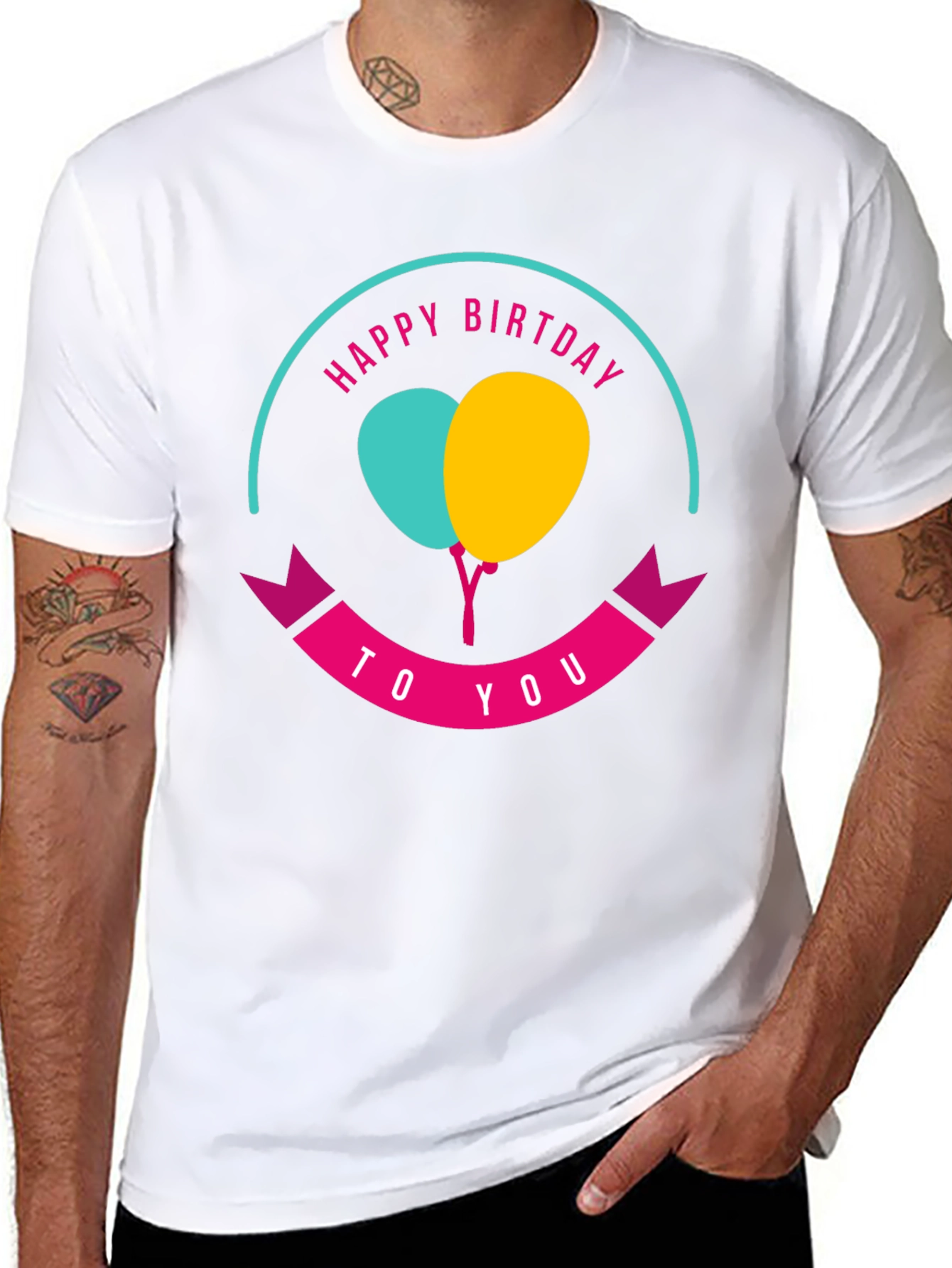 Happy Birthday T-Shirt - Celebration Tee