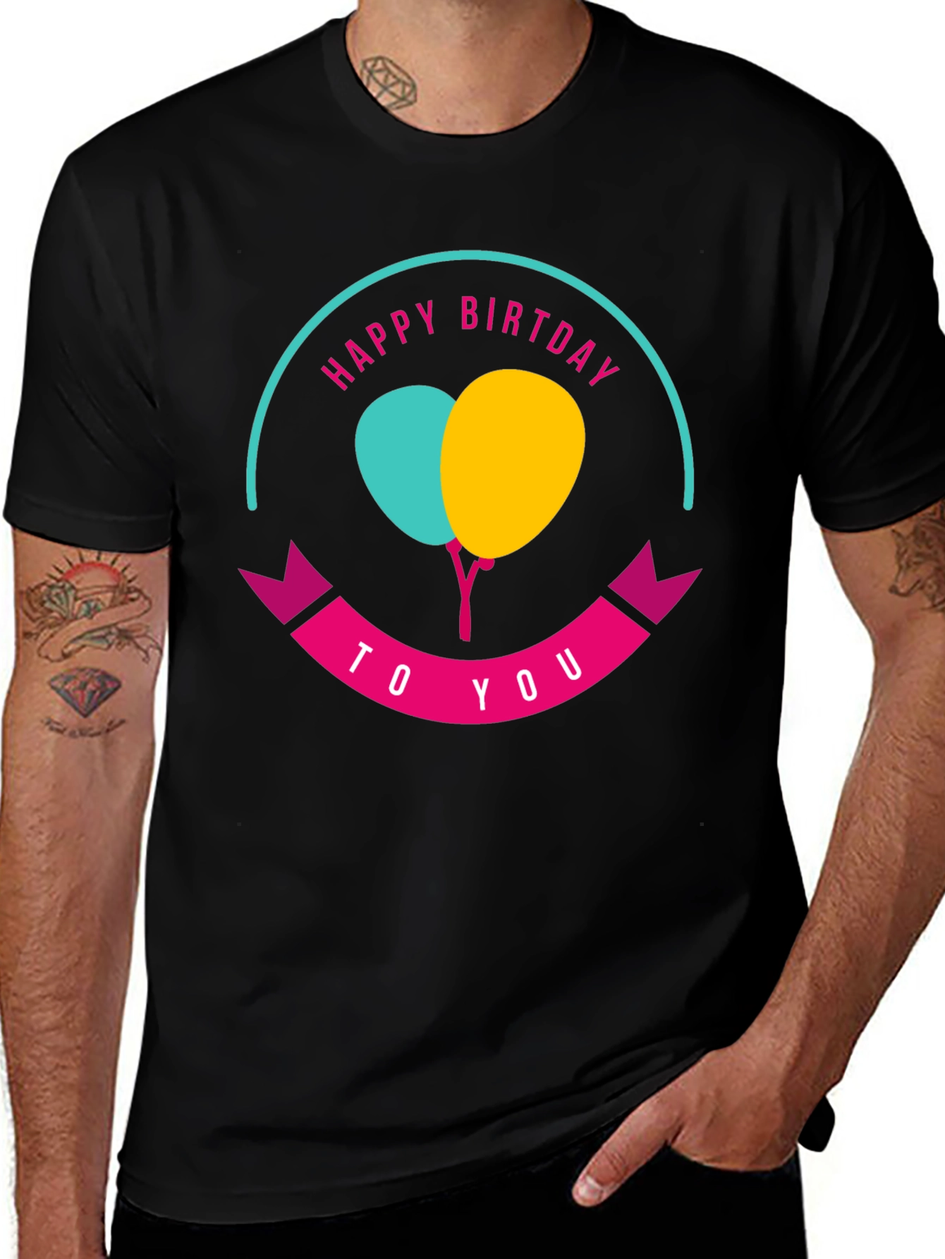 Happy Birthday T-Shirt - Celebration Tee
