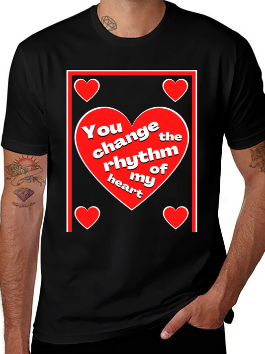 Heart Rhythm T-Shirt - Love & Romance Design