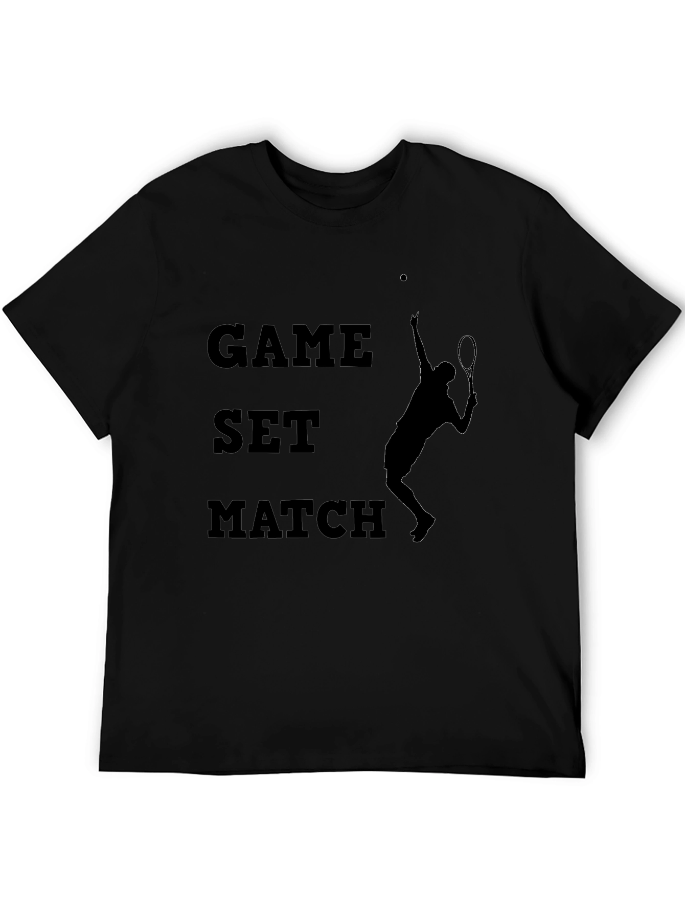 Game Set Match Tennis Graphic Tee