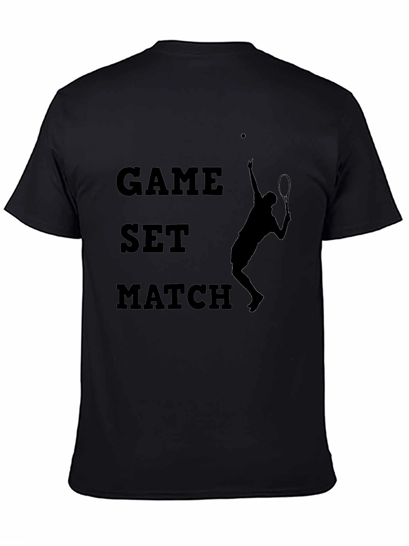Game Set Match Tennis Graphic Tee