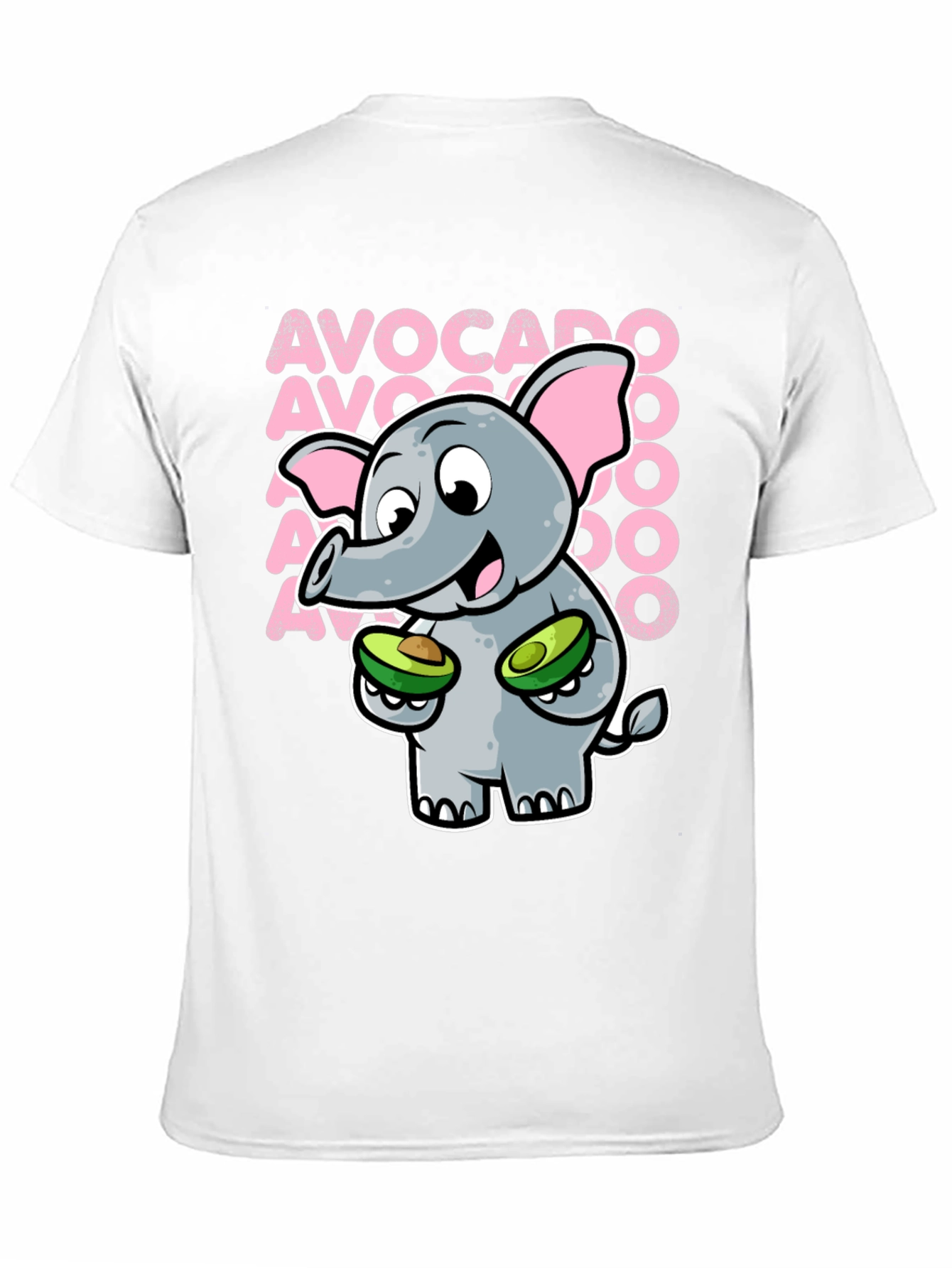 Avocado Elephant Graphic Tee