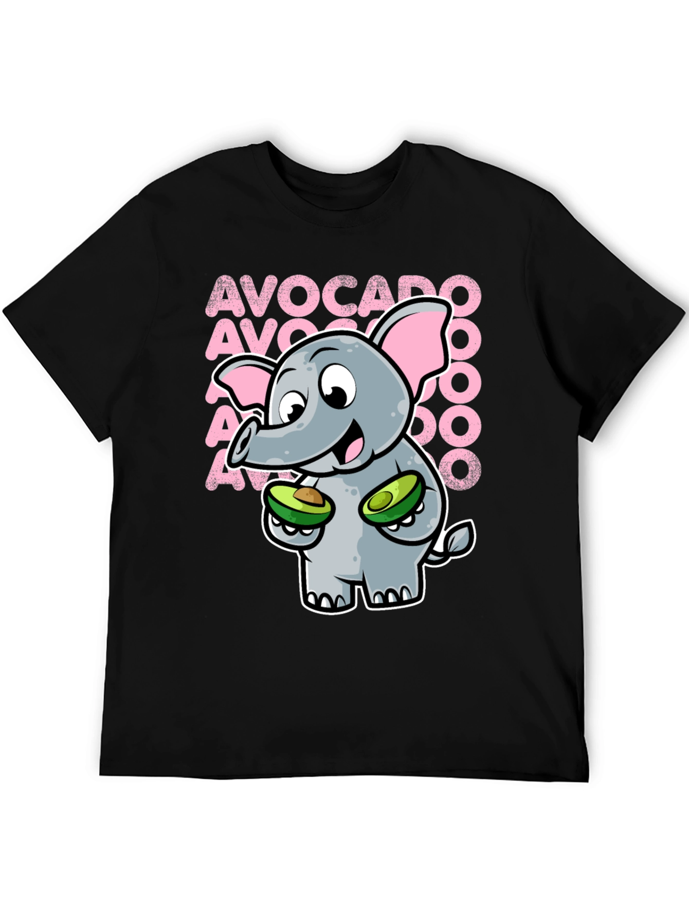 Avocado Elephant Graphic Tee
