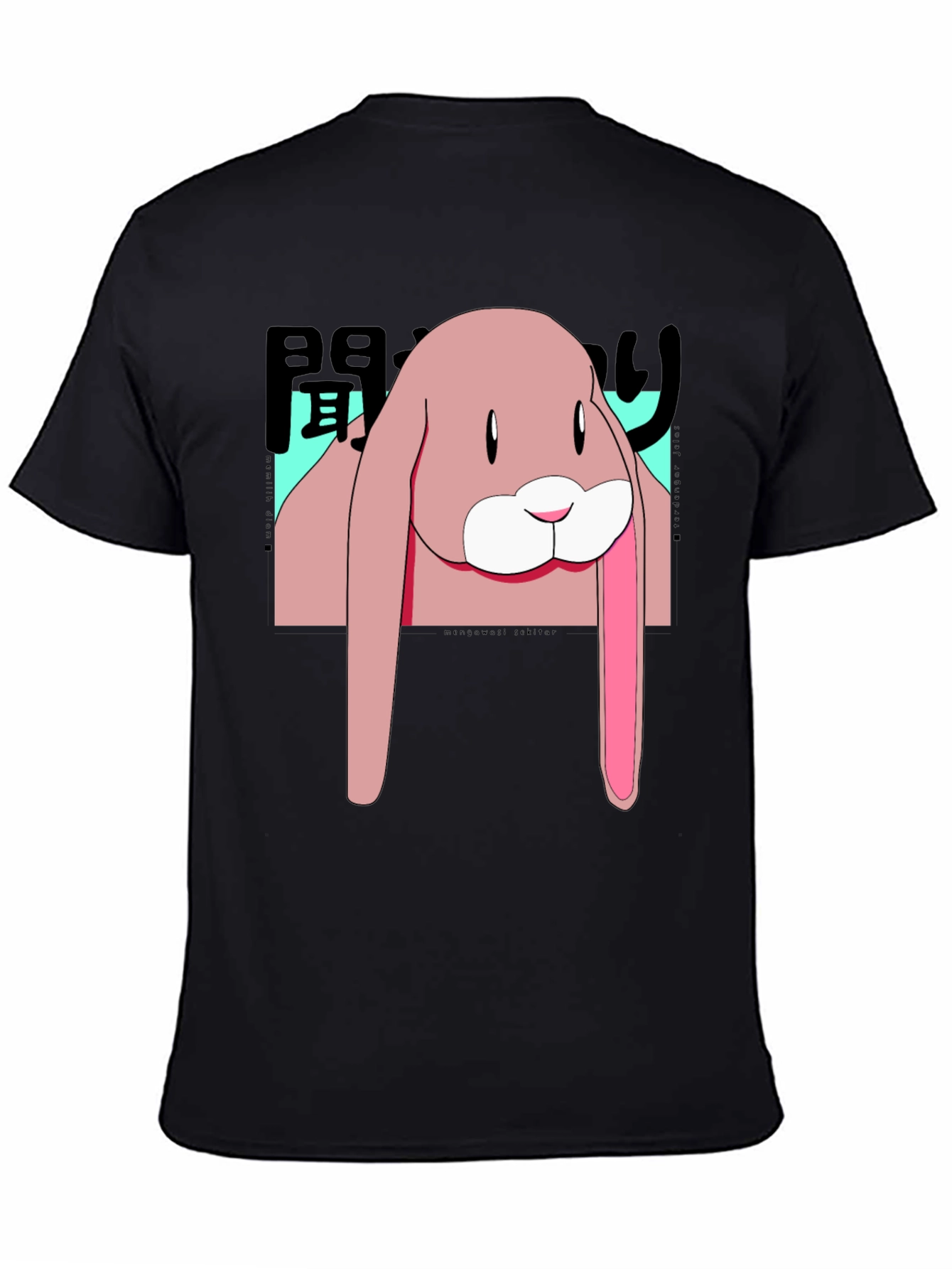 Anime Bunny Graphic T-Shirt - Stylish Casual Wear