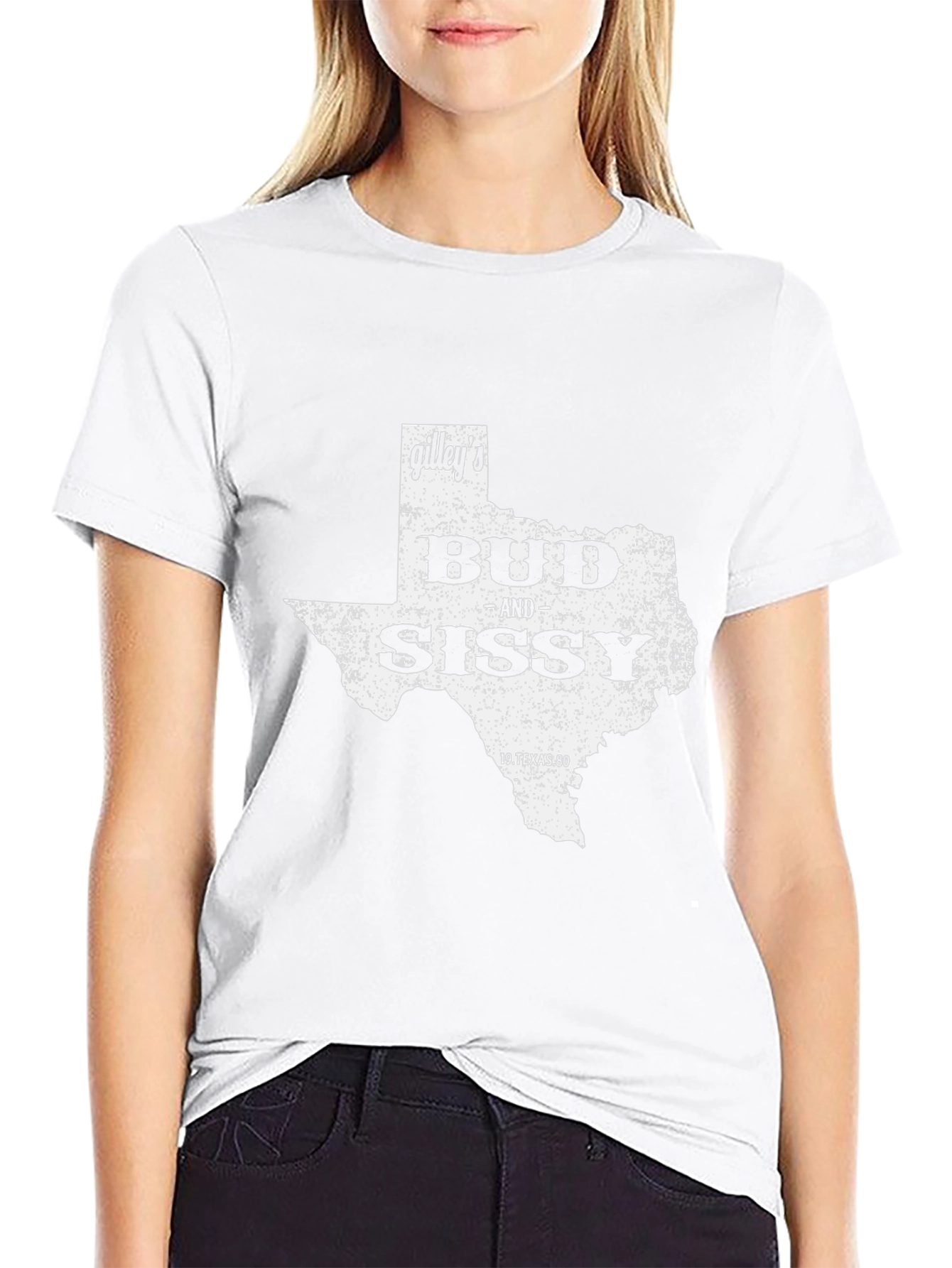 Gilleys Bud & Sissy Texas T-Shirt