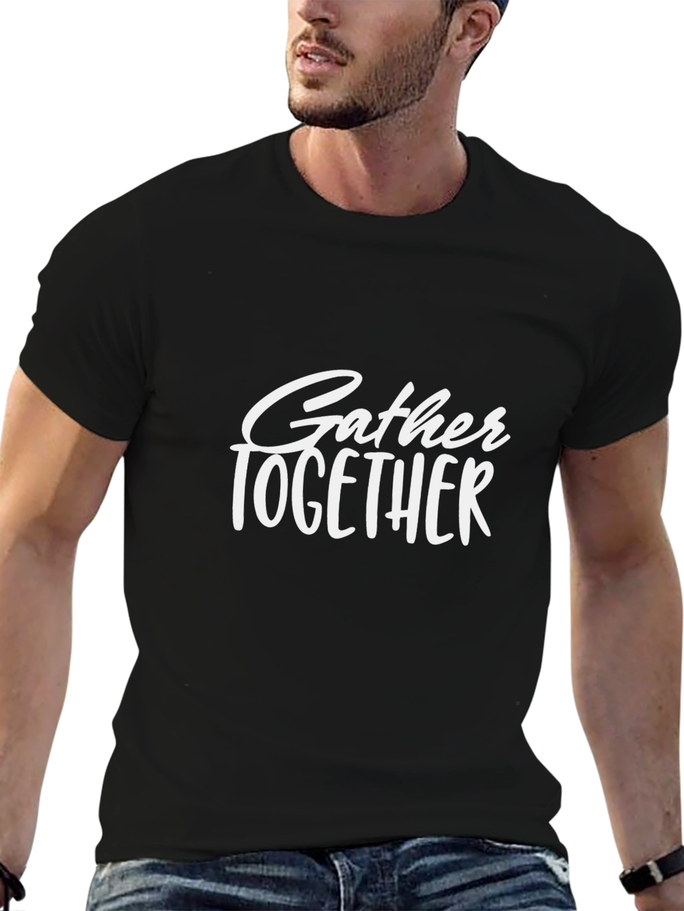 Gather Together Graphic Tee - Soft Cotton Comfort