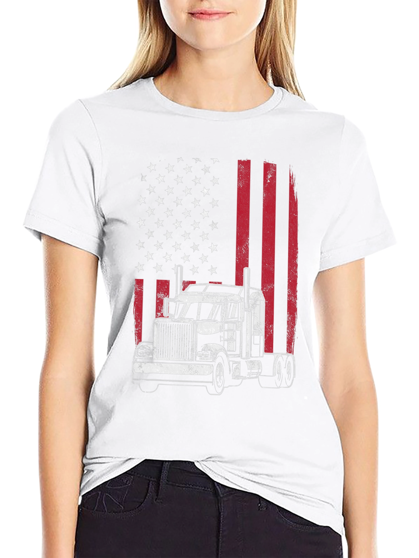 American Trucker Graphic Tee