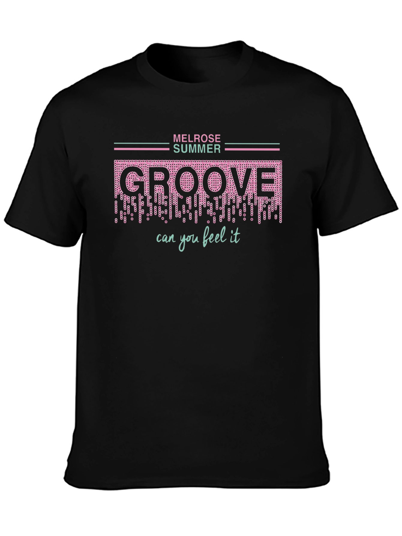 Groove Melrose Summer Black T-Shirt