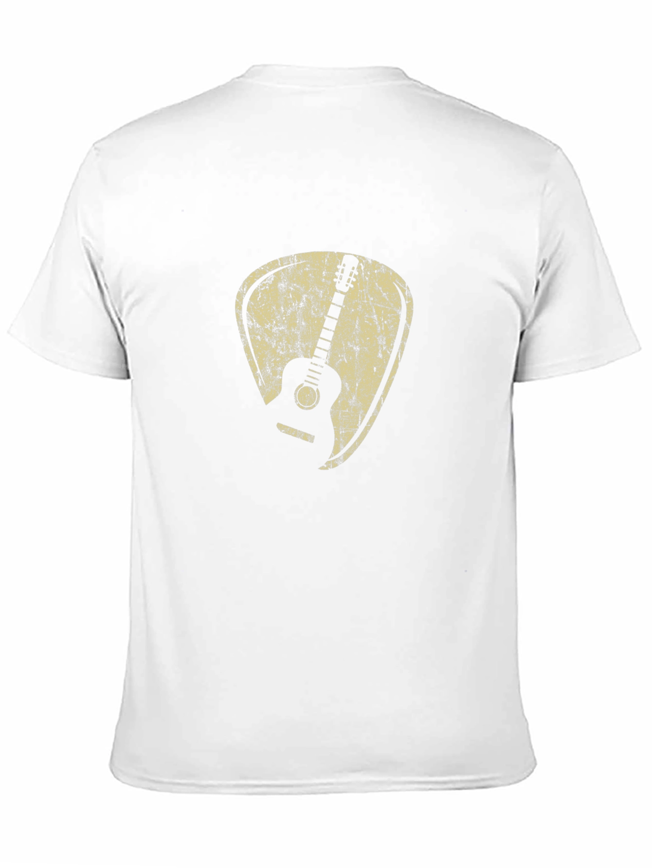 Guitar Pick Graphic T-Shirt - Musical Design