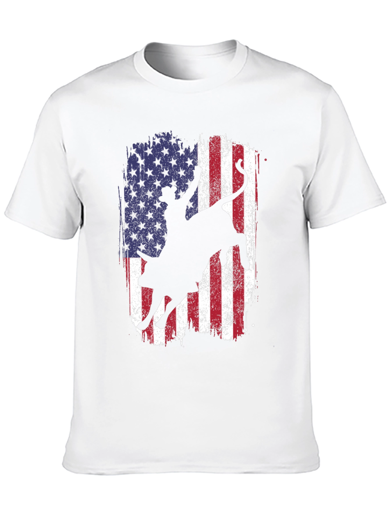 American Rodeo Bull Rider Graphic Tee