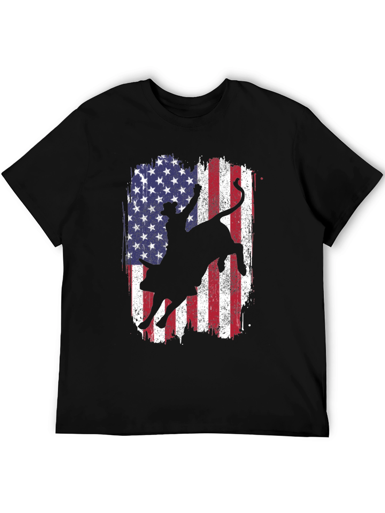 American Rodeo Bull Rider Graphic Tee