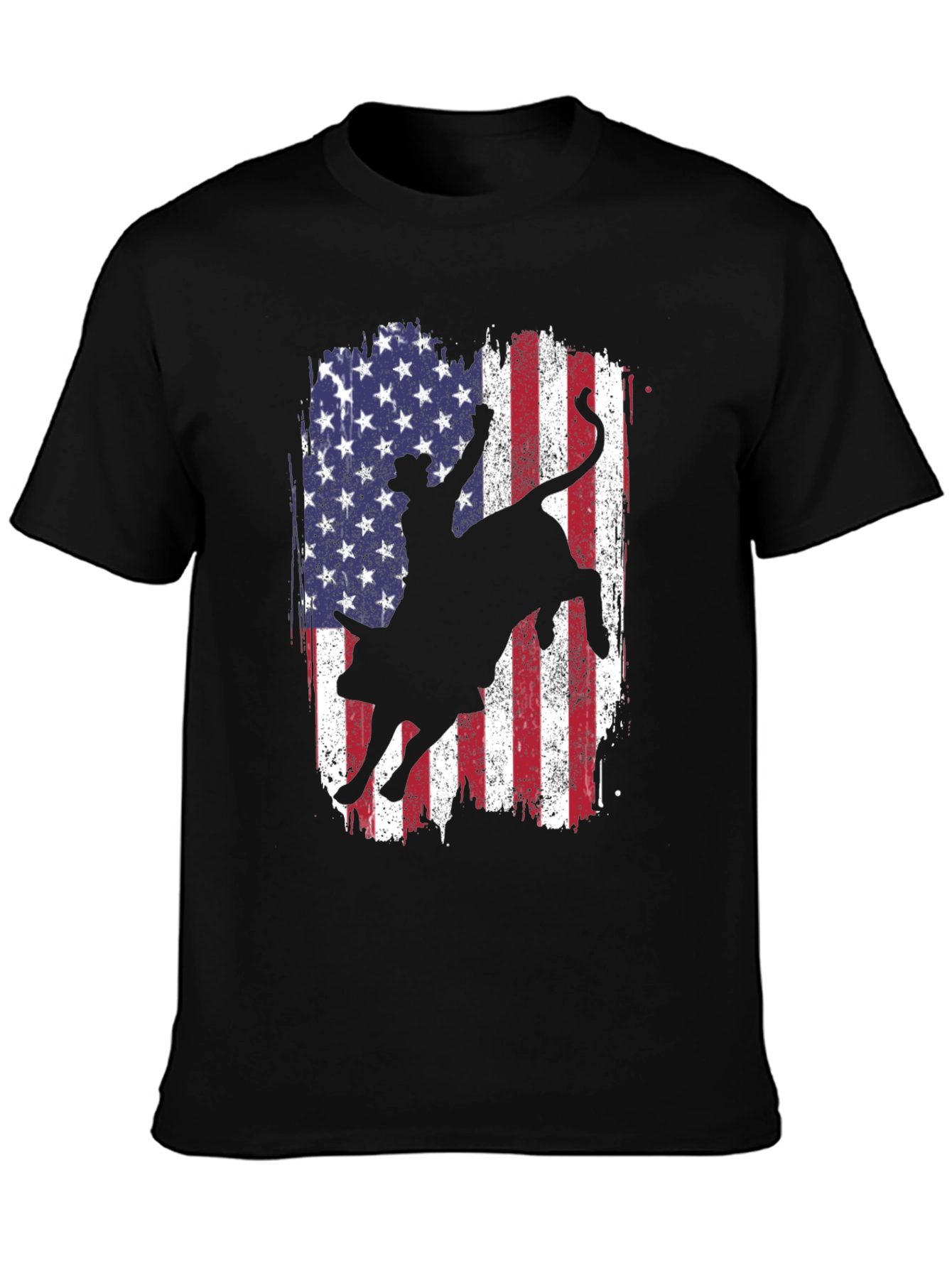 American Rodeo Bull Rider Graphic Tee