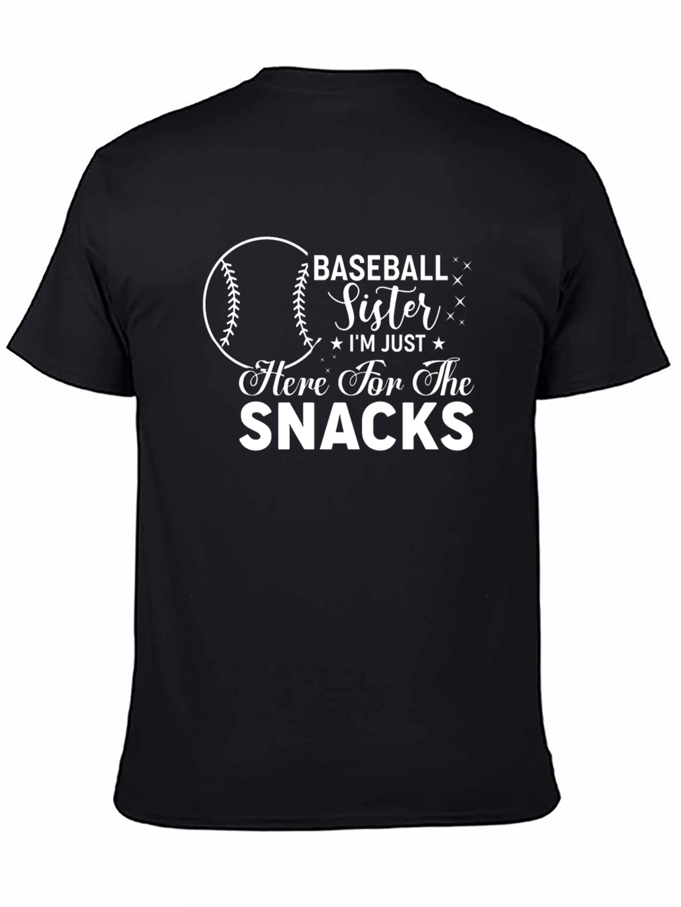Baseball Sister Snacks T-Shirt