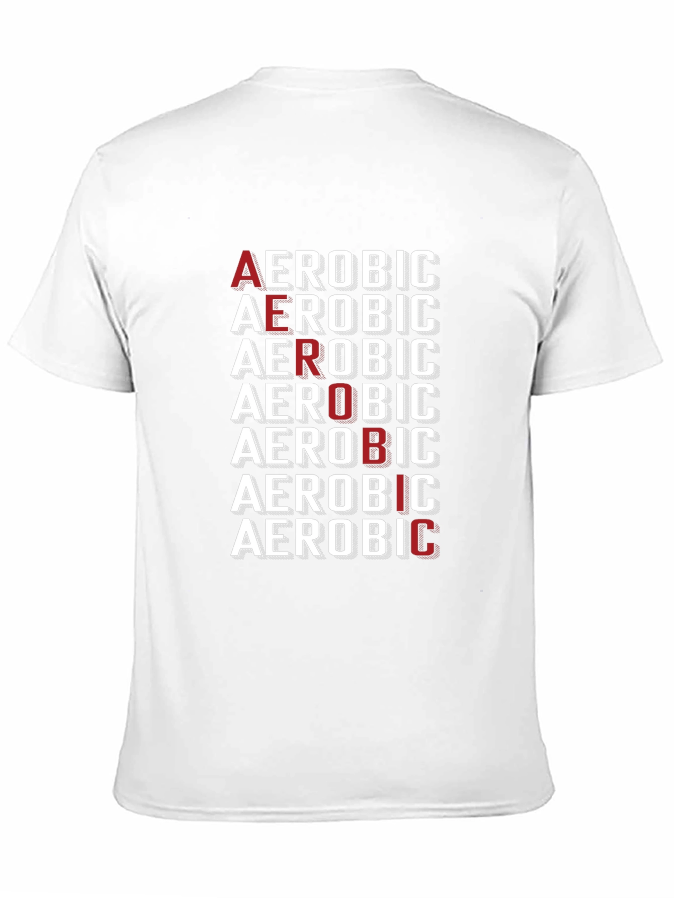 Aerobic Graphic Tee | Bold Fitness T-Shirt
