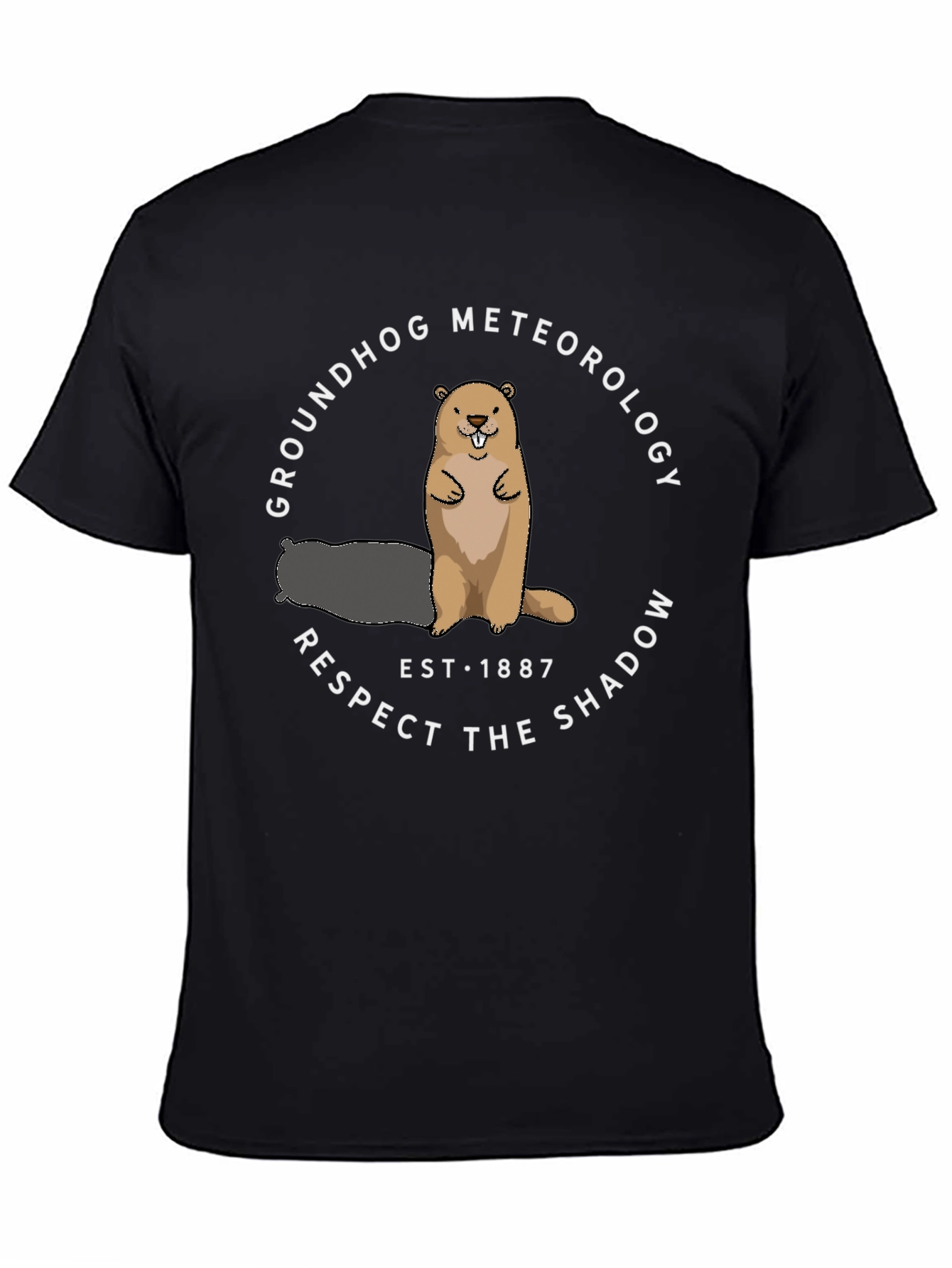 Groundhog Meteorology Respect the Shadow Tee