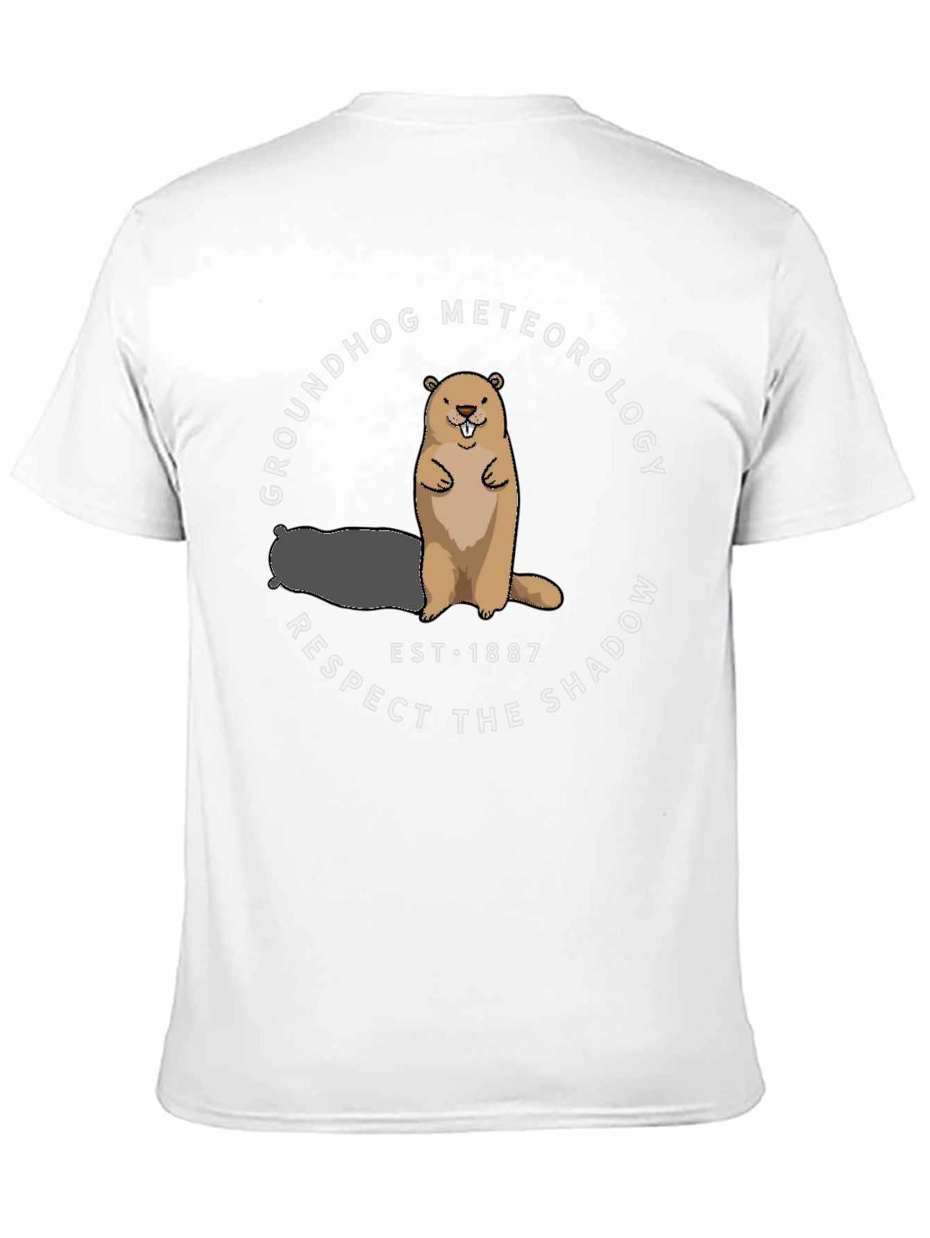 Groundhog Meteorology Respect the Shadow Tee