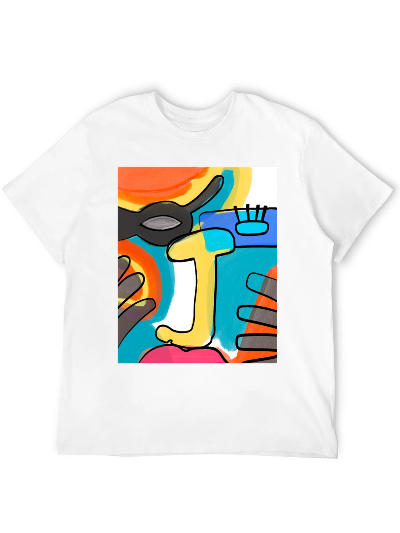 Abstract Art Graphic Tee