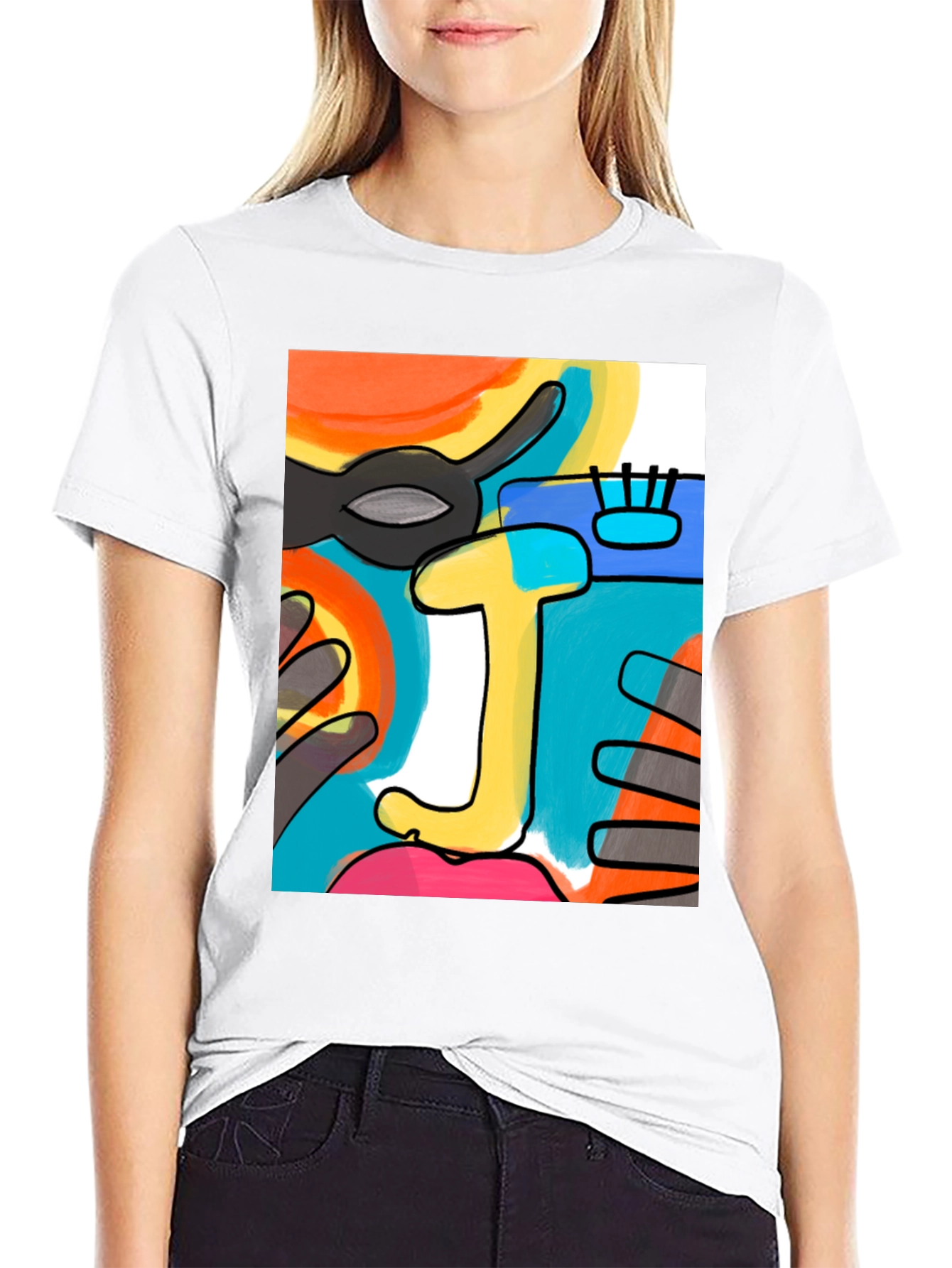Abstract Art Graphic Tee