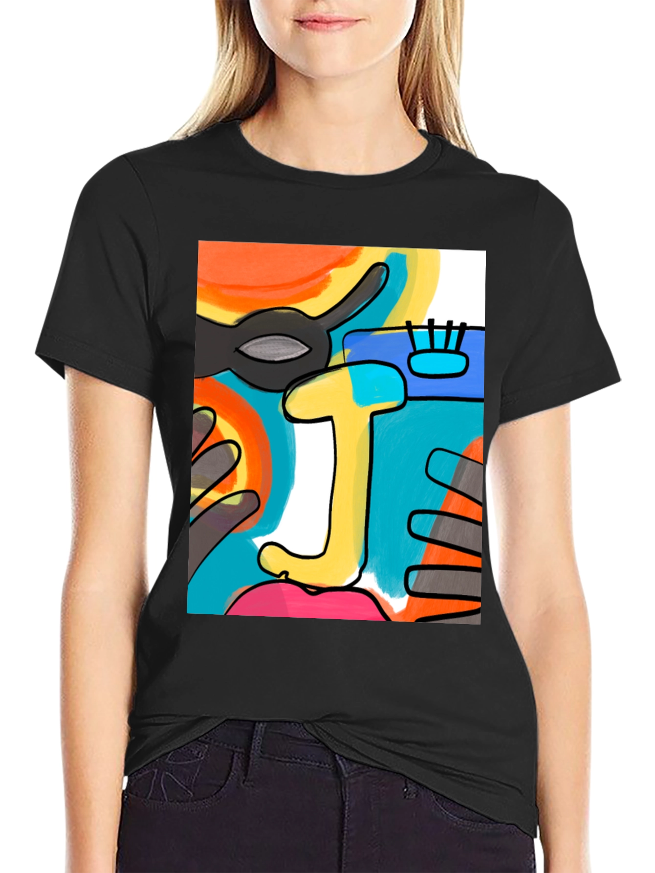 Abstract Art Graphic Tee