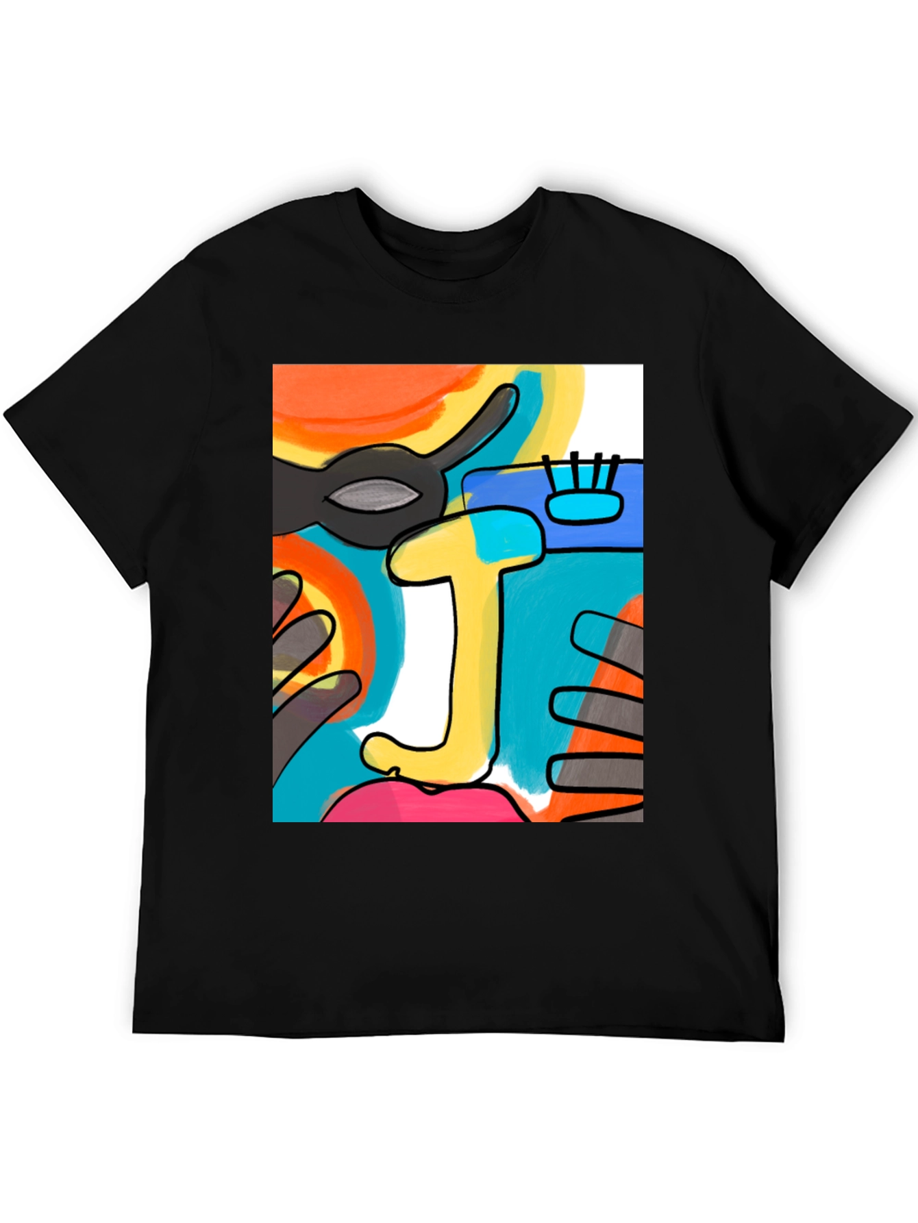 Abstract Art Graphic Tee