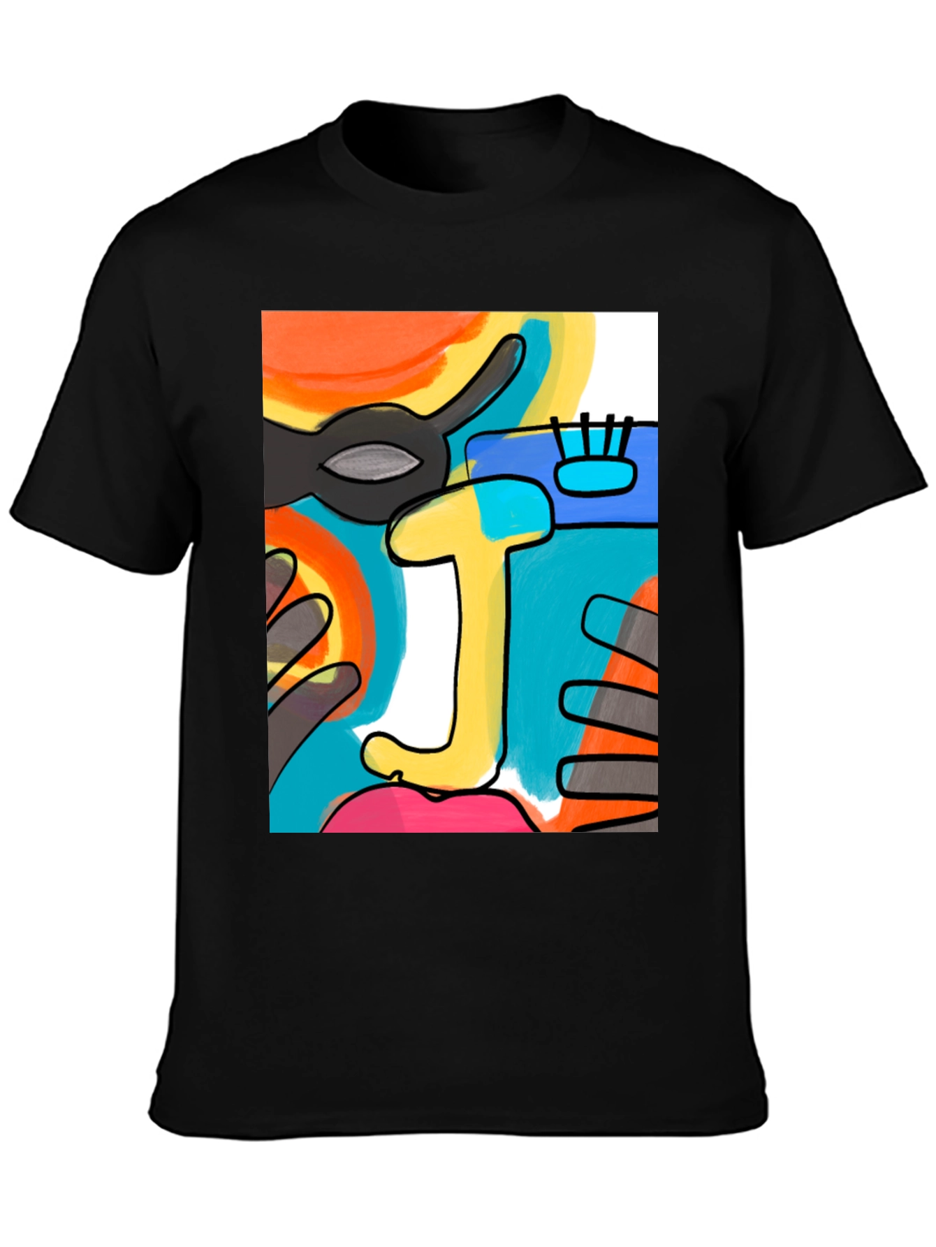 Abstract Art Graphic Tee