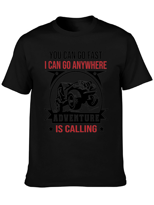 Adventure Awaits Mens Graphic T-Shirt
